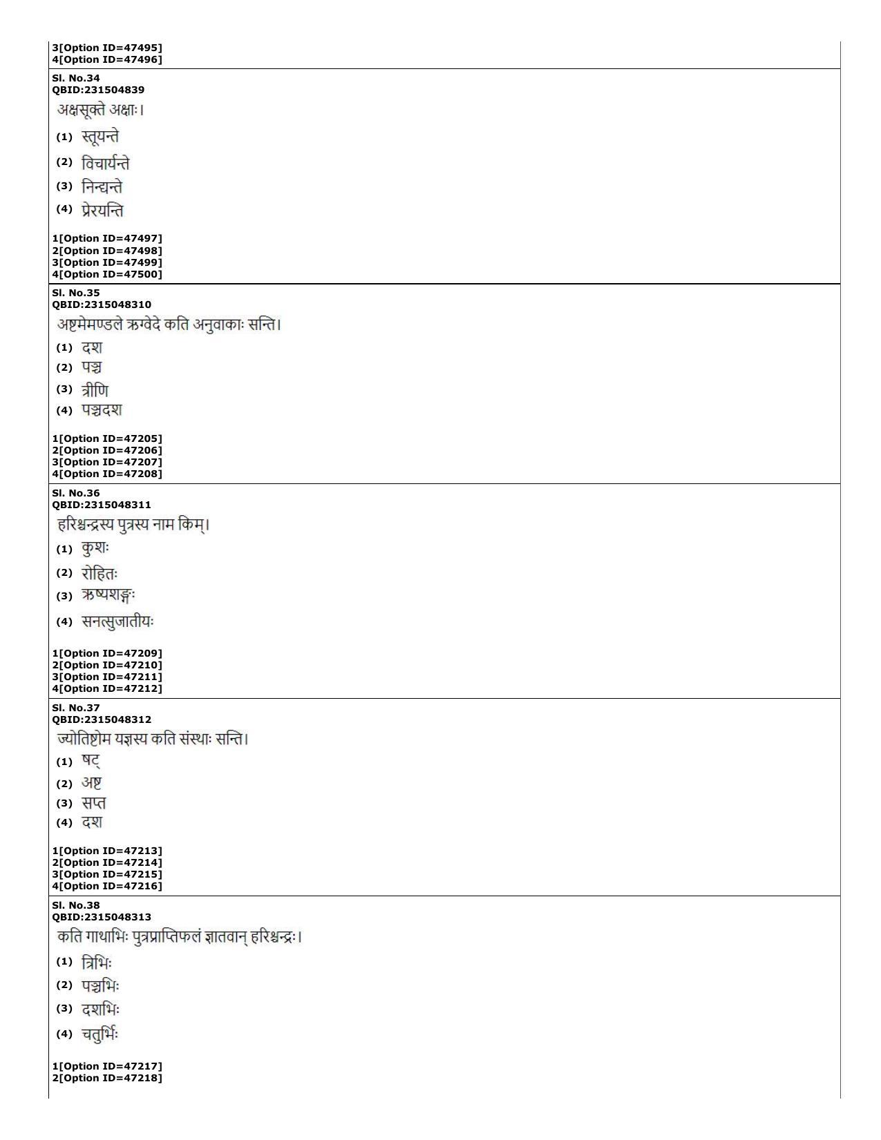 CUET (PG) 2022: PGQP-78 Rigveda (11-09-2022) Question Paper - Page 13