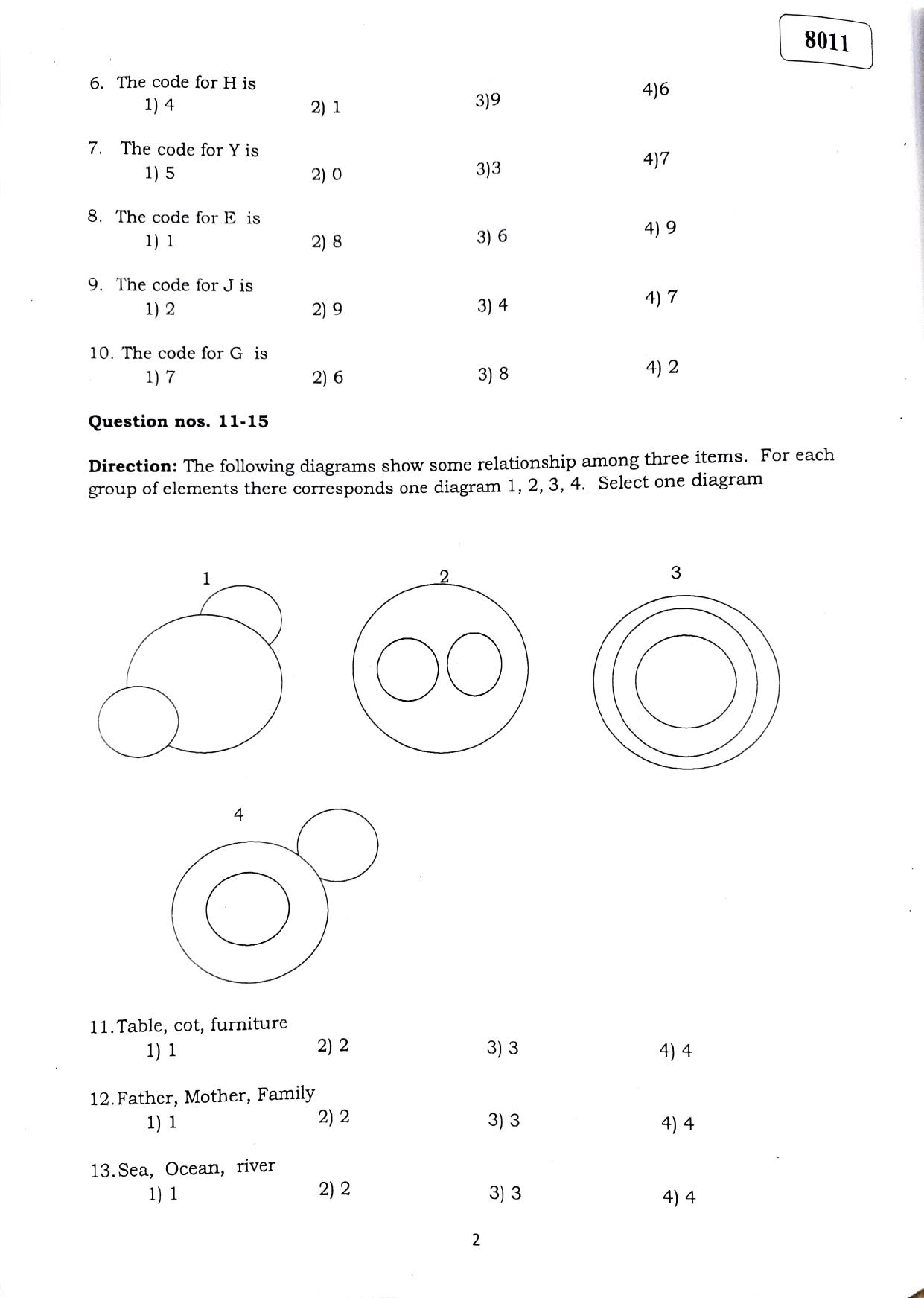Puducherry NMMS 2019 Question Paper - Page 3