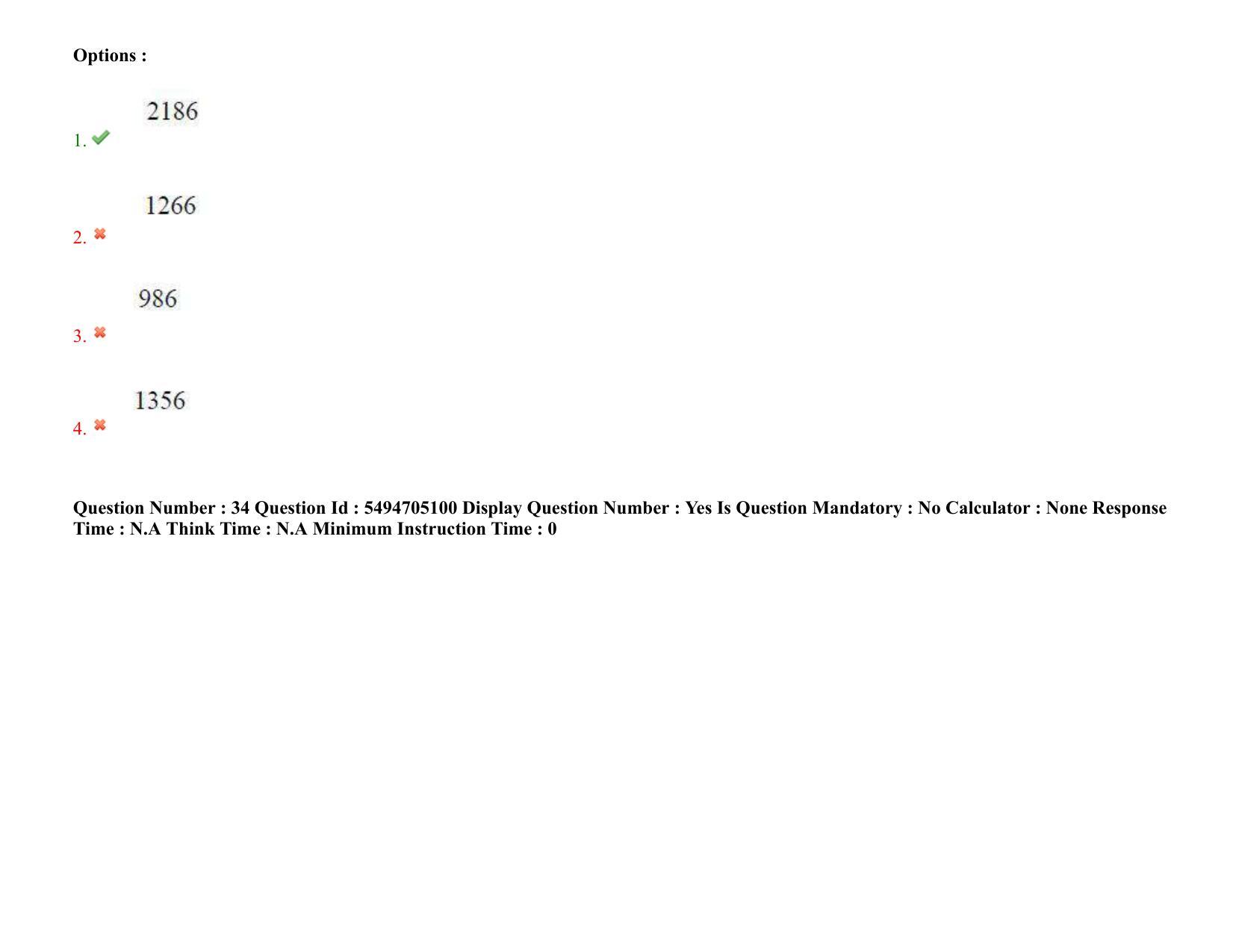 AP ICET 2022 Shift - 2 Question Paper with key - Page 30