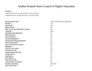 AP ICET 2022 Shift - 2 Question Paper with key