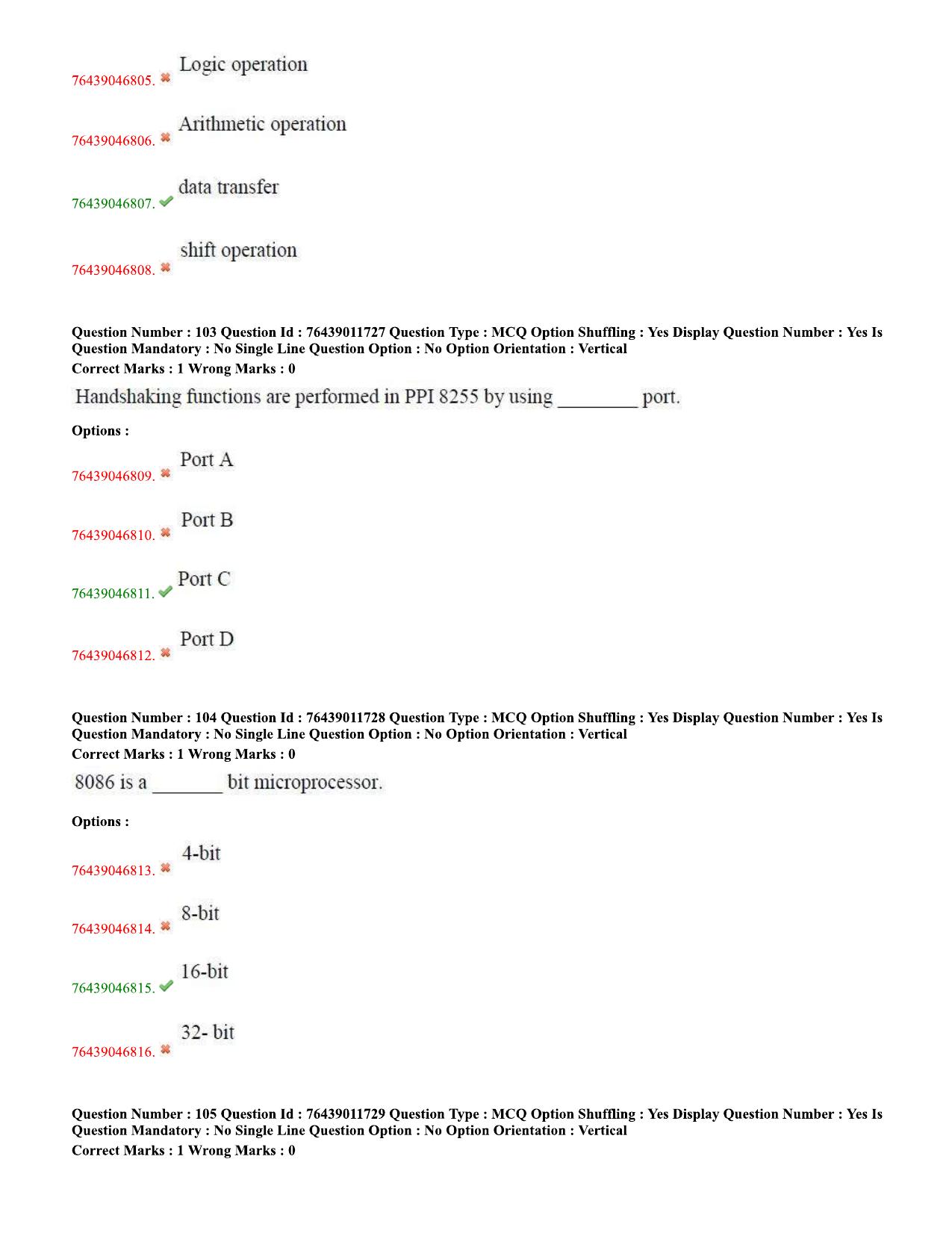 TS ECET 2020 Computer Science and Engineering Question Paper - Page 44