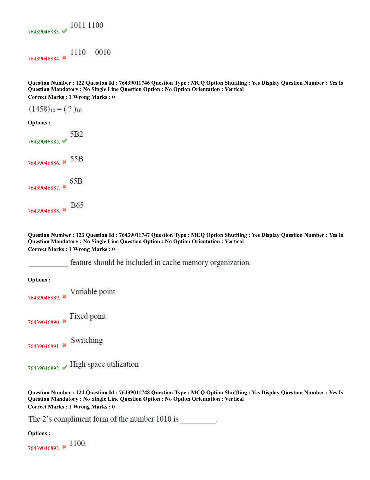 TS ECET 2020 Computer Science and Engineering Question Paper - Page 51