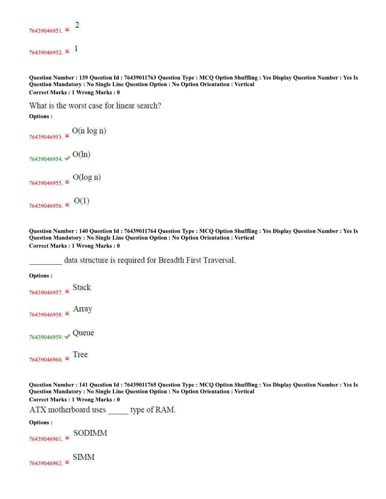 TS ECET 2020 Computer Science and Engineering Question Paper - Page 57