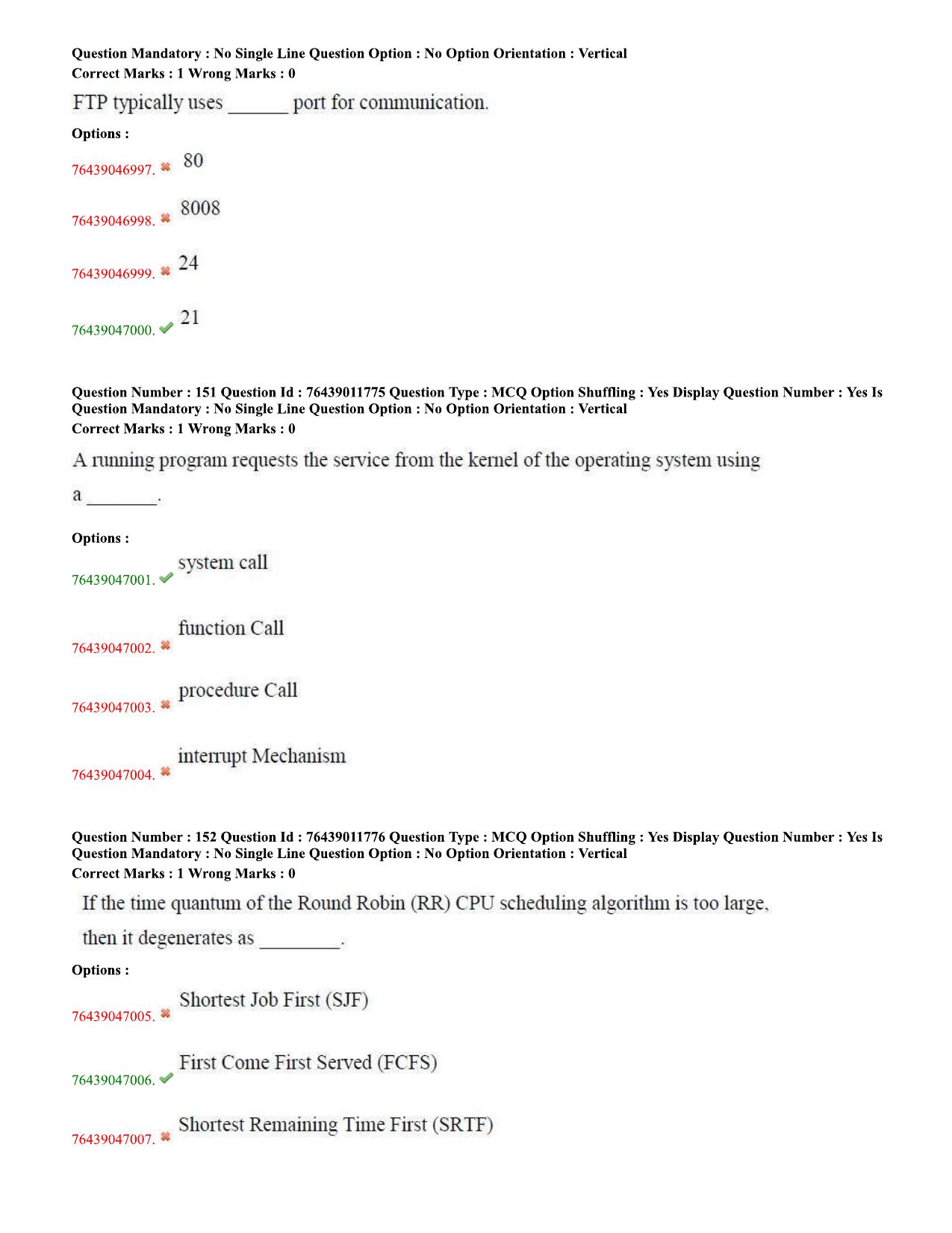 TS ECET 2020 Computer Science and Engineering Question Paper - Page 61