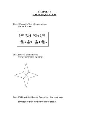 Worksheet for Class 4 Maths Chapter 11 Assignment