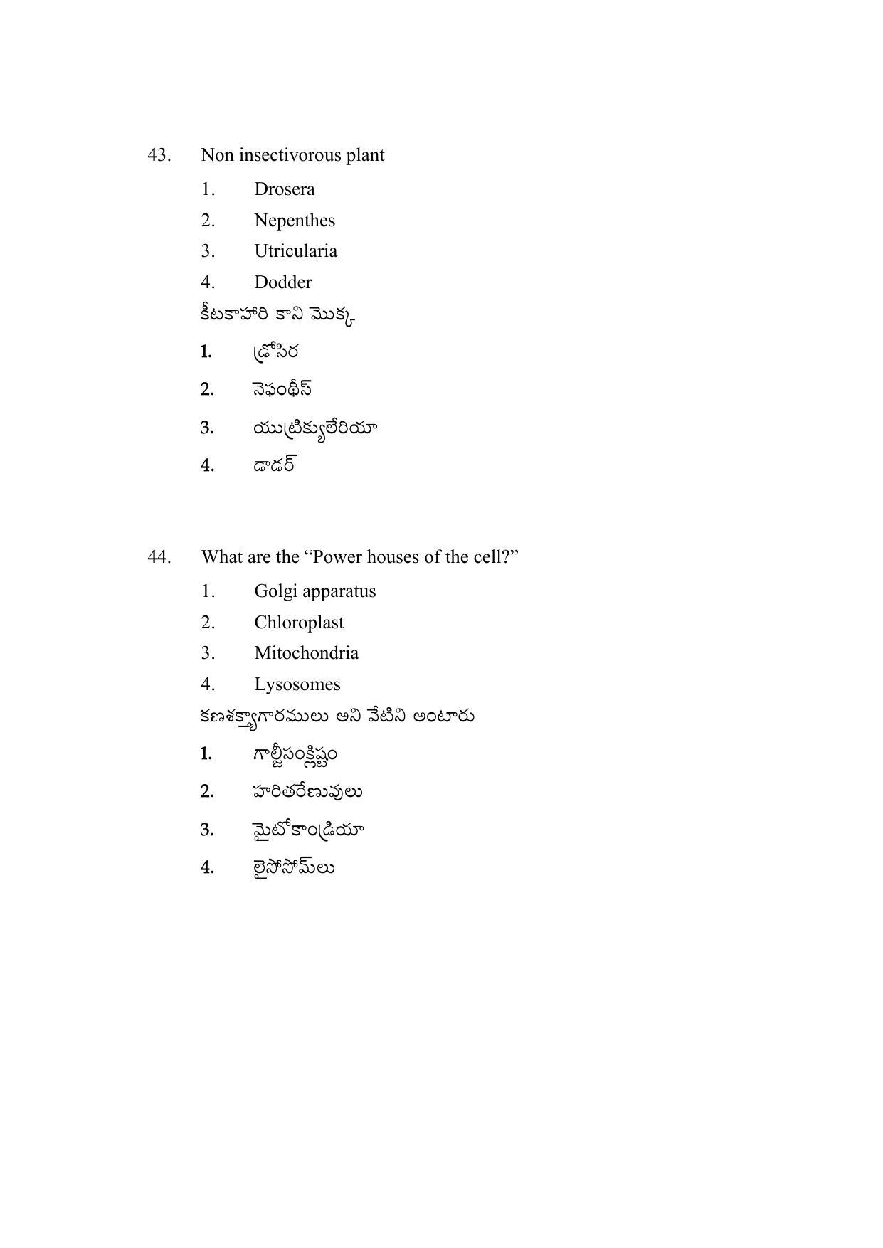 AP DEECET MATHEMATICS (Telugu Medium) 2021 Question Pape - Page 19