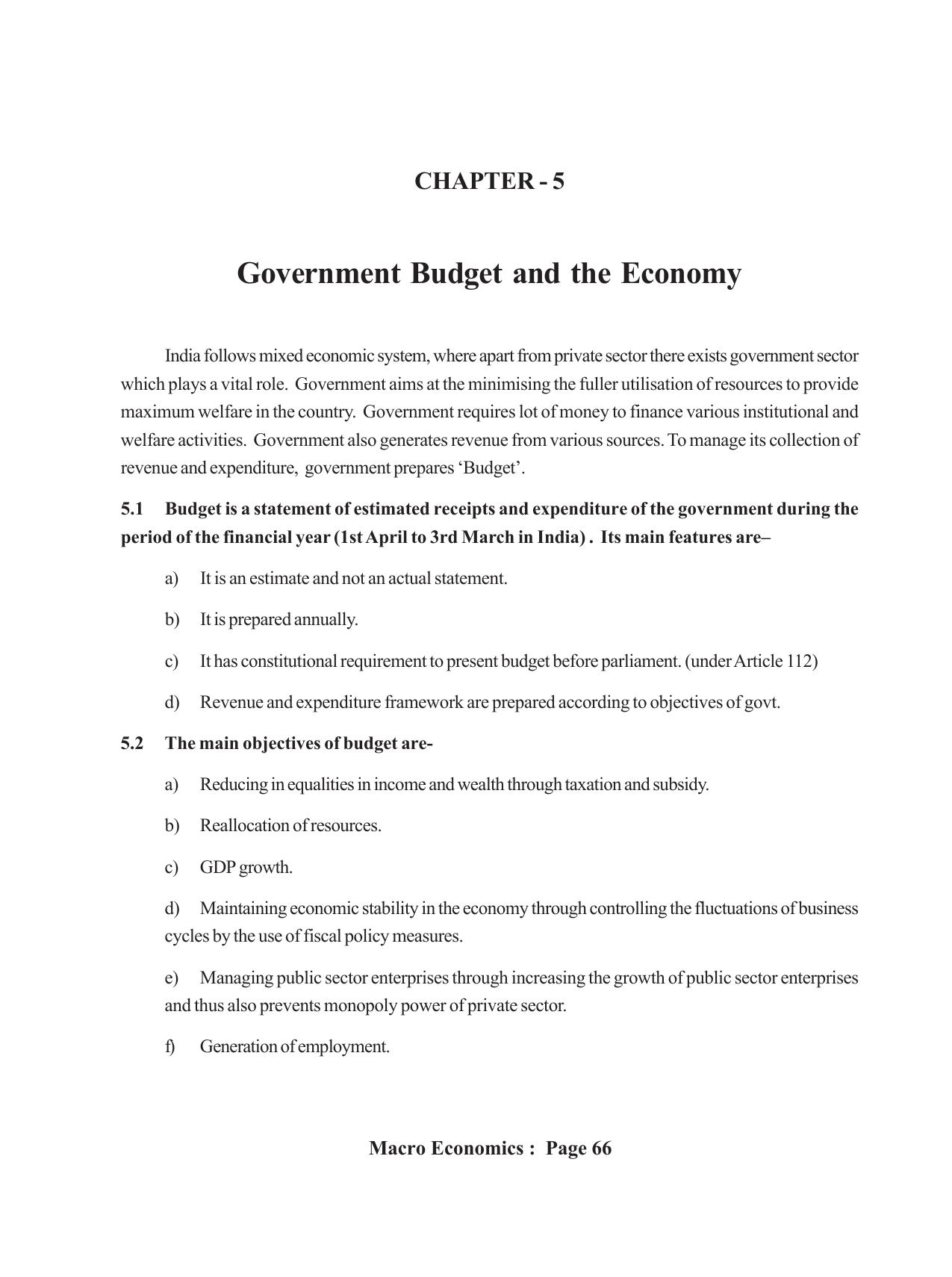 Tripura Board Class 12 Economics English Workbooks - Page 70