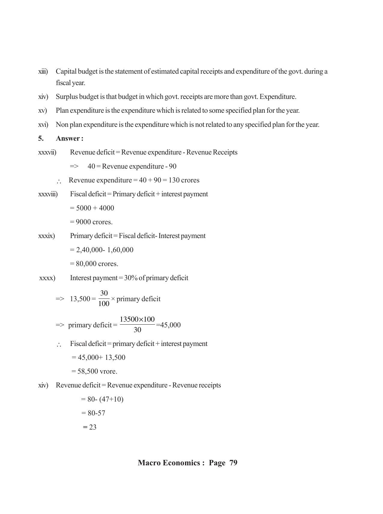 Tripura Board Class 12 Economics English Workbooks - Page 83