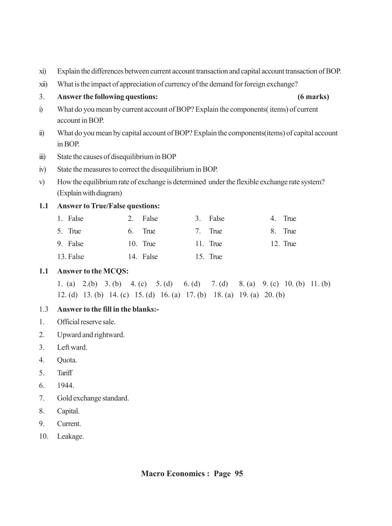 Tripura Board Class 12 Economics English Workbooks - Page 99