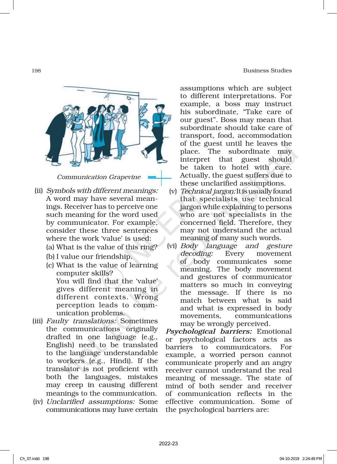 NCERT Book for Class 12 Business Studies Chapter 7 Directing - Page 28