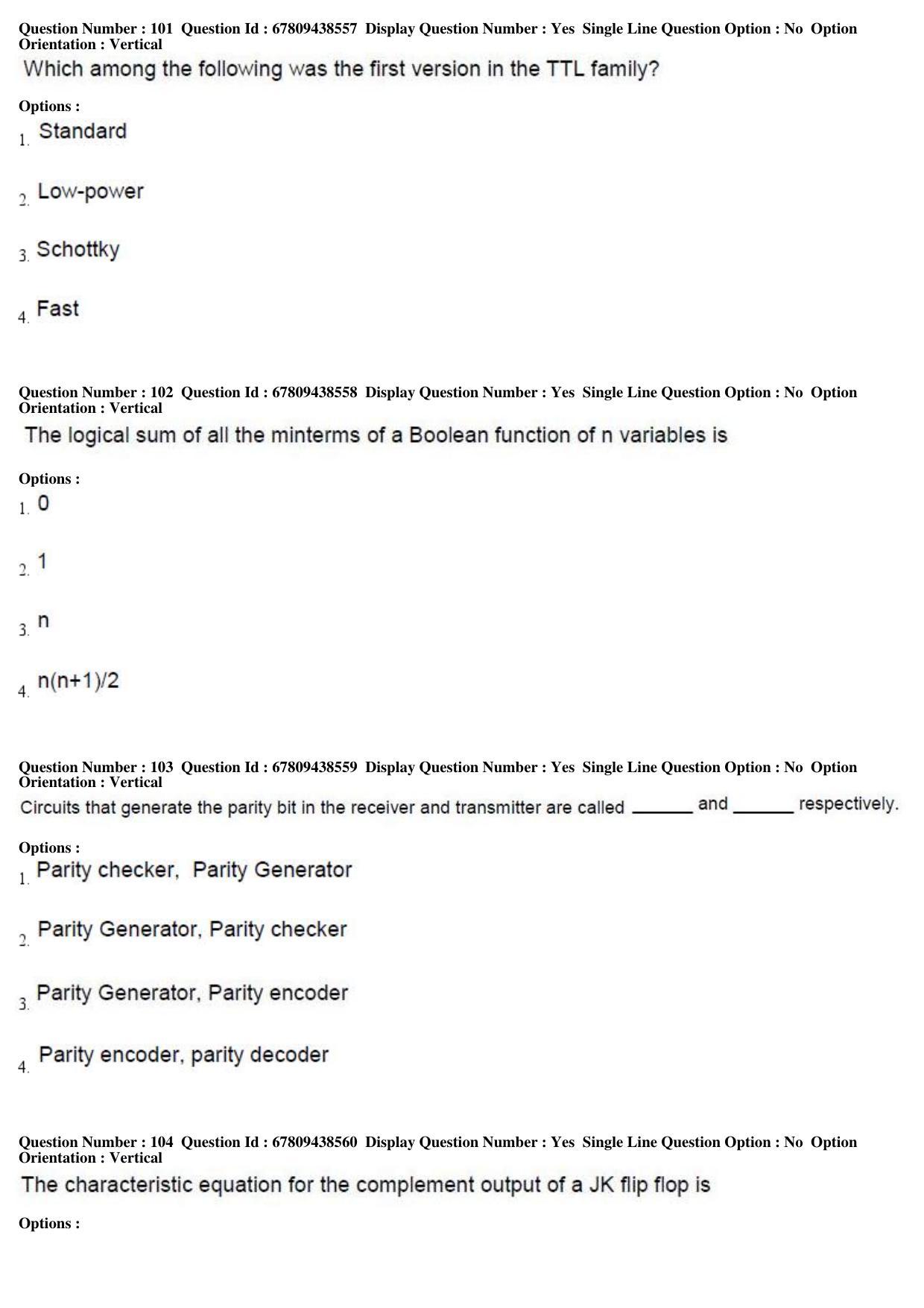 AP ECET 2019 - Computer Science and Engineering Question Paper With Preliminary Keys Shift1 - Page 36