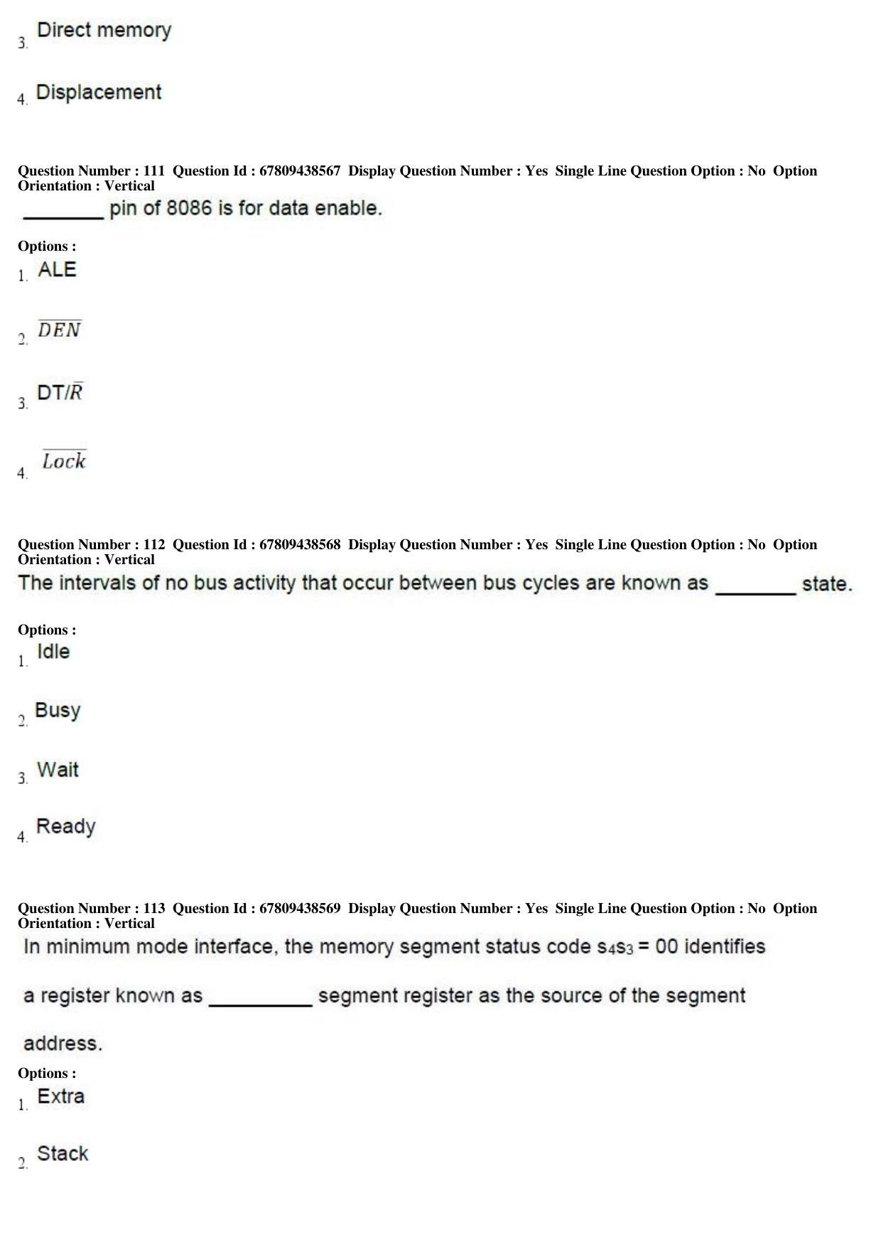 AP ECET 2019 - Computer Science and Engineering Question Paper With Preliminary Keys Shift1 - Page 39
