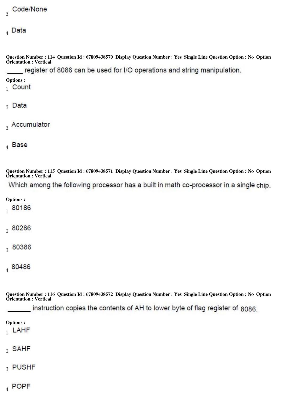 AP ECET 2019 - Computer Science and Engineering Question Paper With Preliminary Keys Shift1 - Page 40