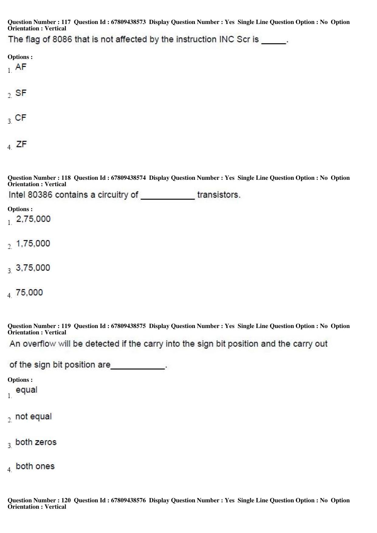 AP ECET 2019 - Computer Science and Engineering Question Paper With Preliminary Keys Shift1 - Page 41
