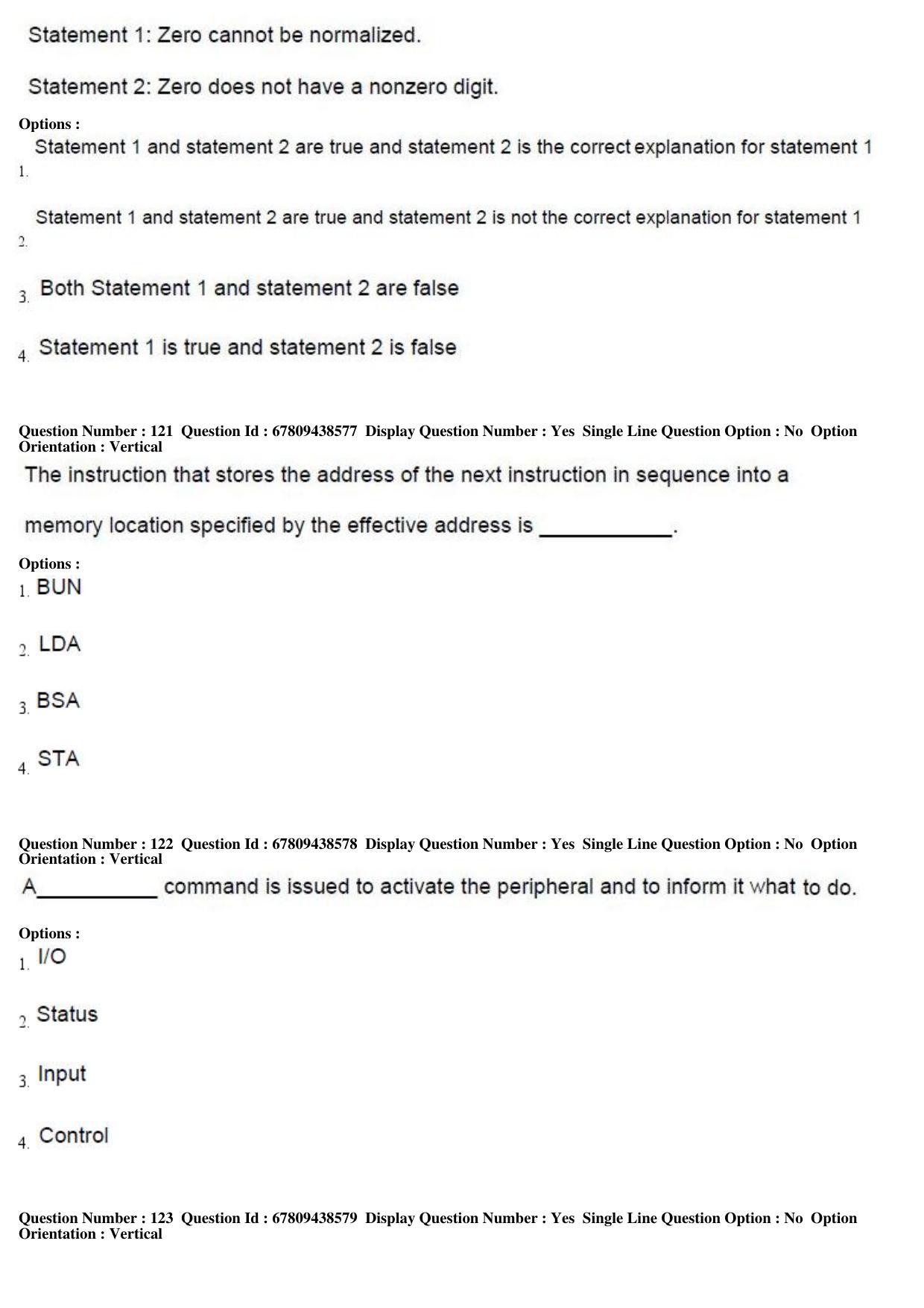 AP ECET 2019 - Computer Science and Engineering Question Paper With Preliminary Keys Shift1 - Page 42