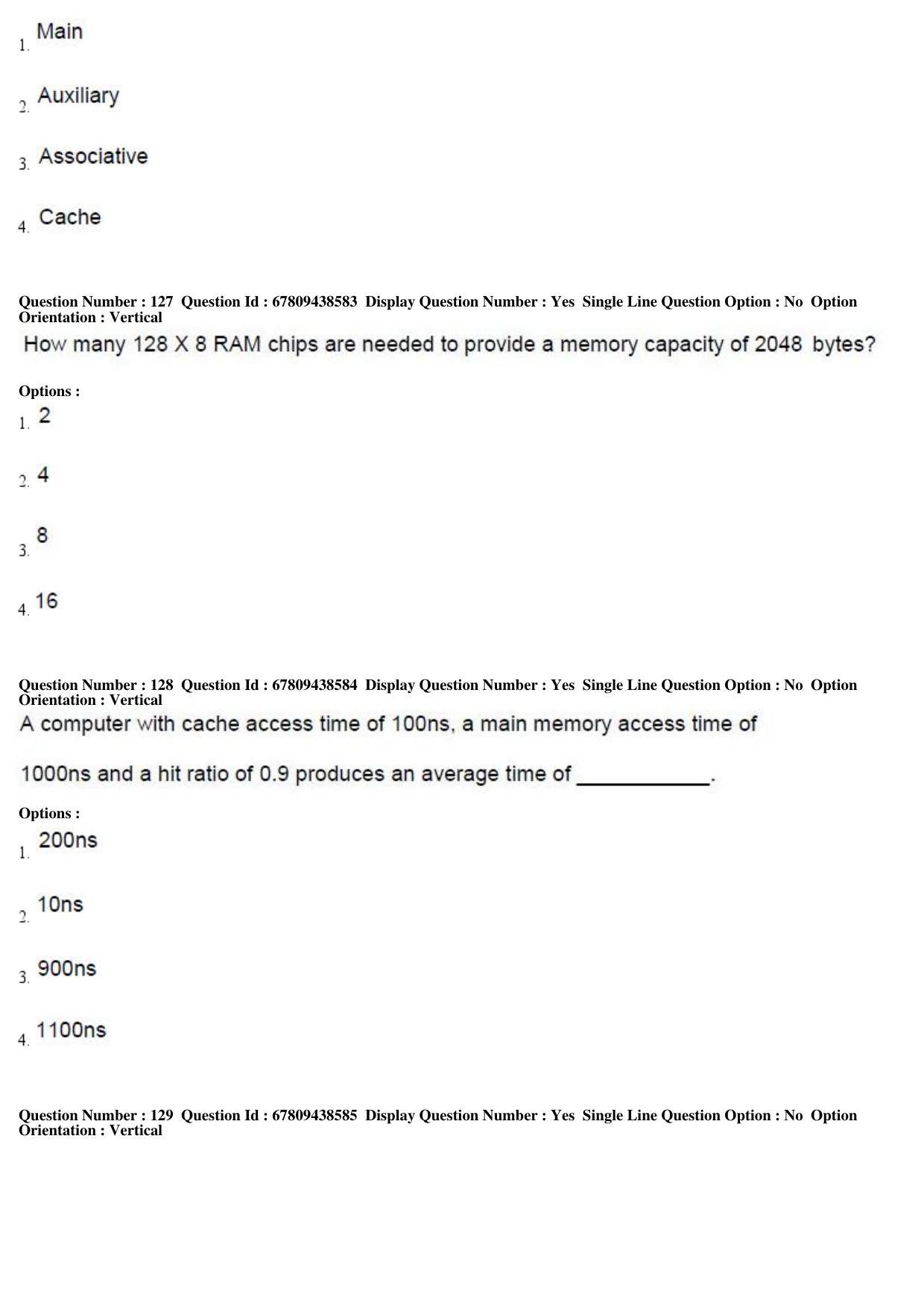 AP ECET 2019 - Computer Science and Engineering Question Paper With Preliminary Keys Shift1 - Page 44