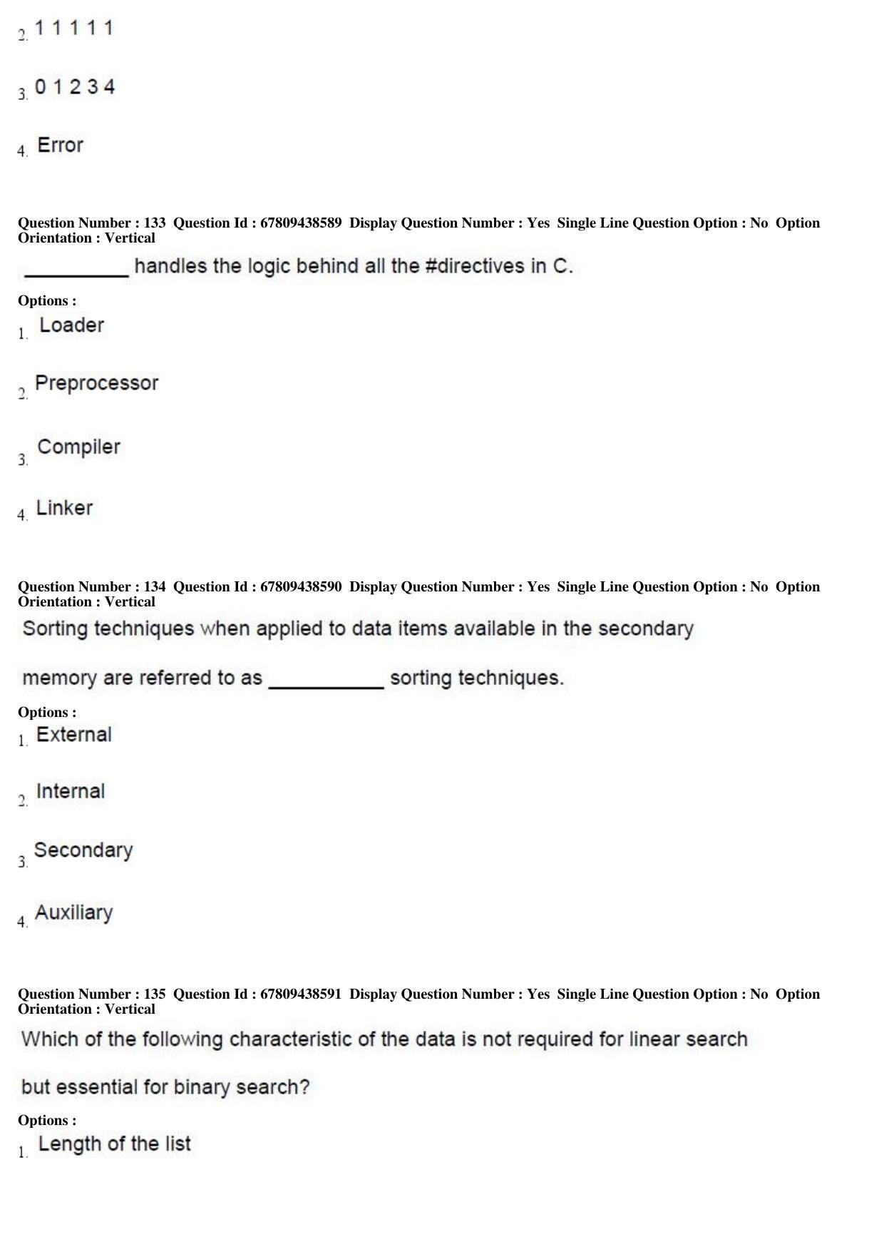 AP ECET 2019 - Computer Science and Engineering Question Paper With Preliminary Keys Shift1 - Page 47