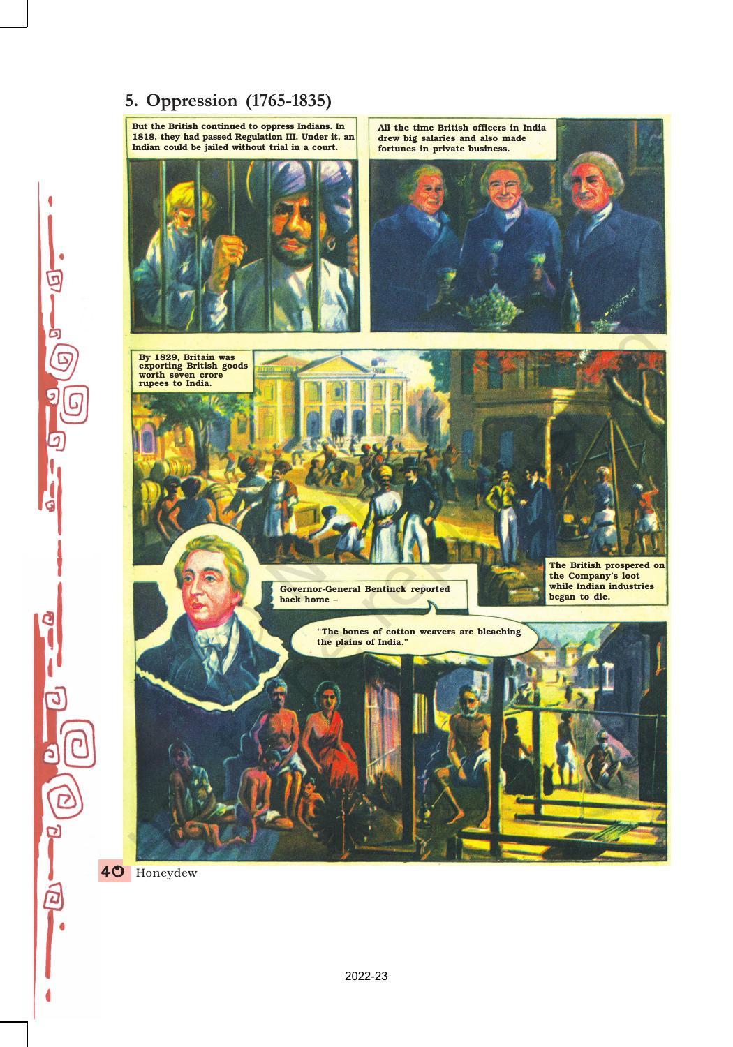 NCERT Book for Class 8 English Chapter 3 Glimpses of the Past - Page 5