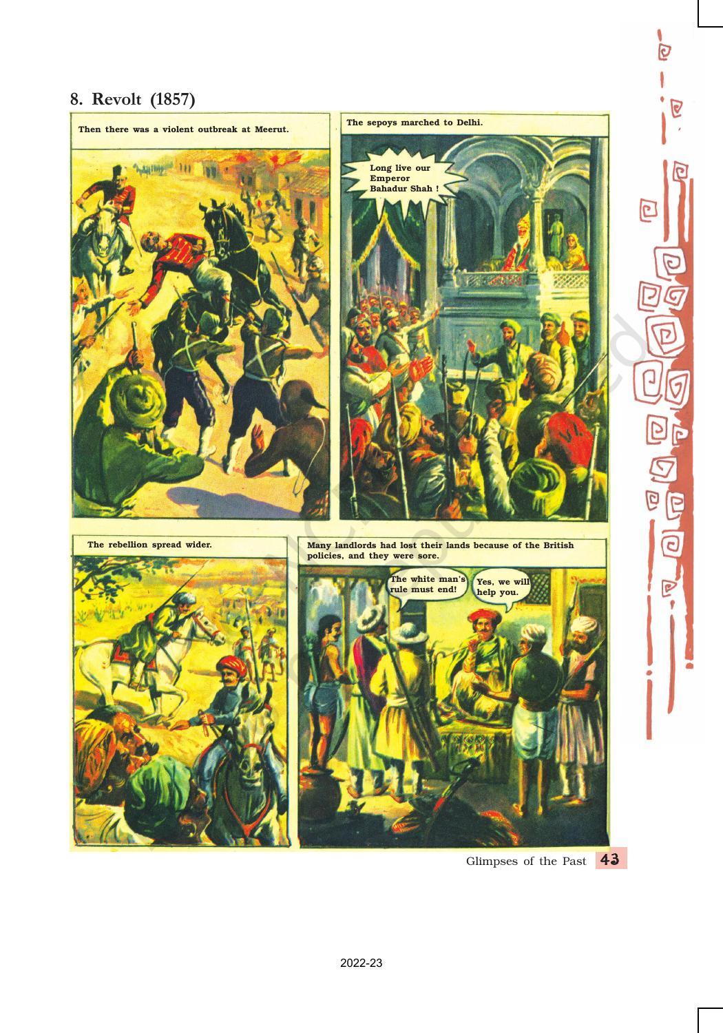 NCERT Book for Class 8 English Chapter 3 Glimpses of the Past - Page 8