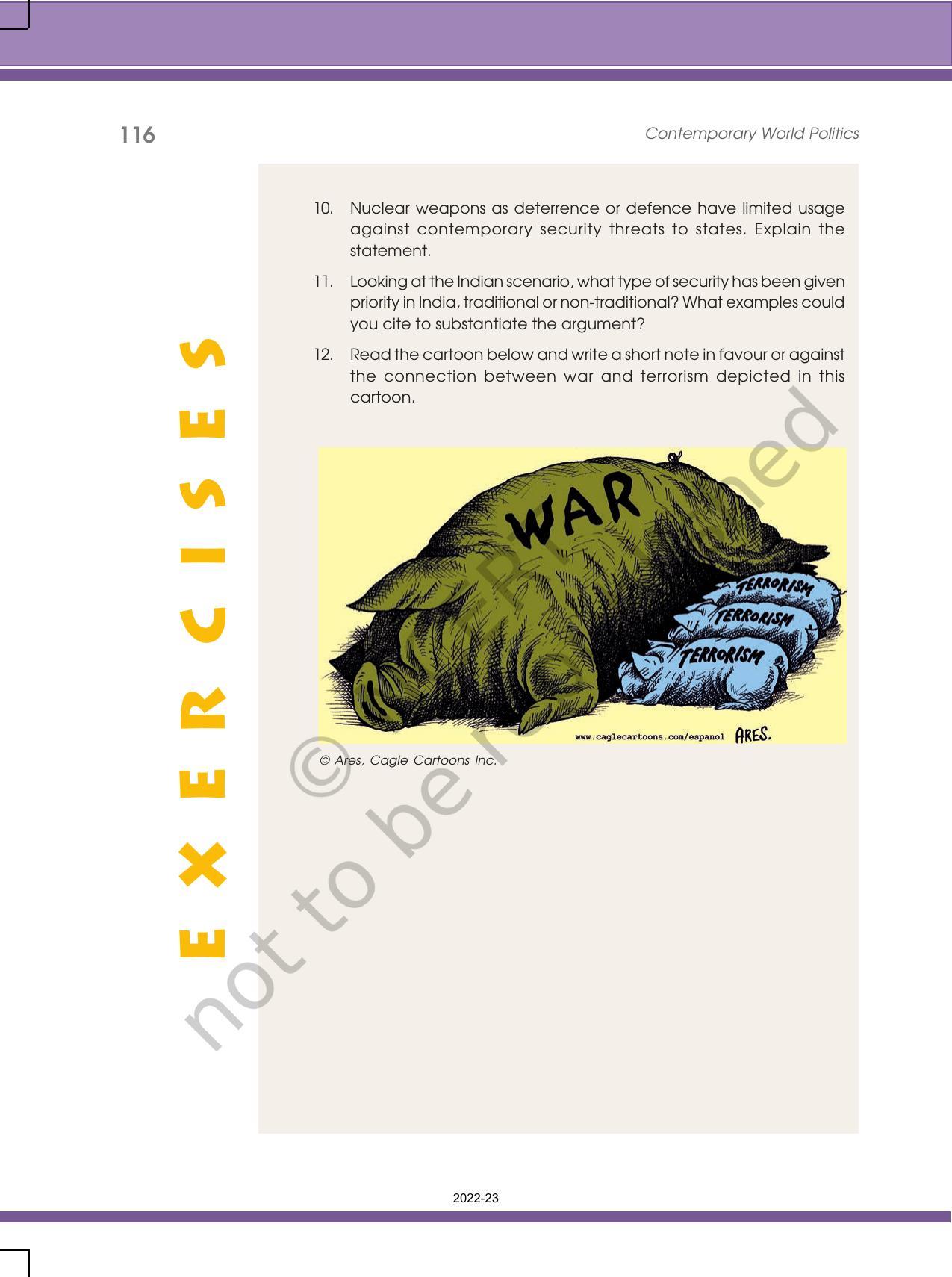 NCERT Book for Class 12 Political Science Chapter 7 Security in the Contemporary World - Page 18