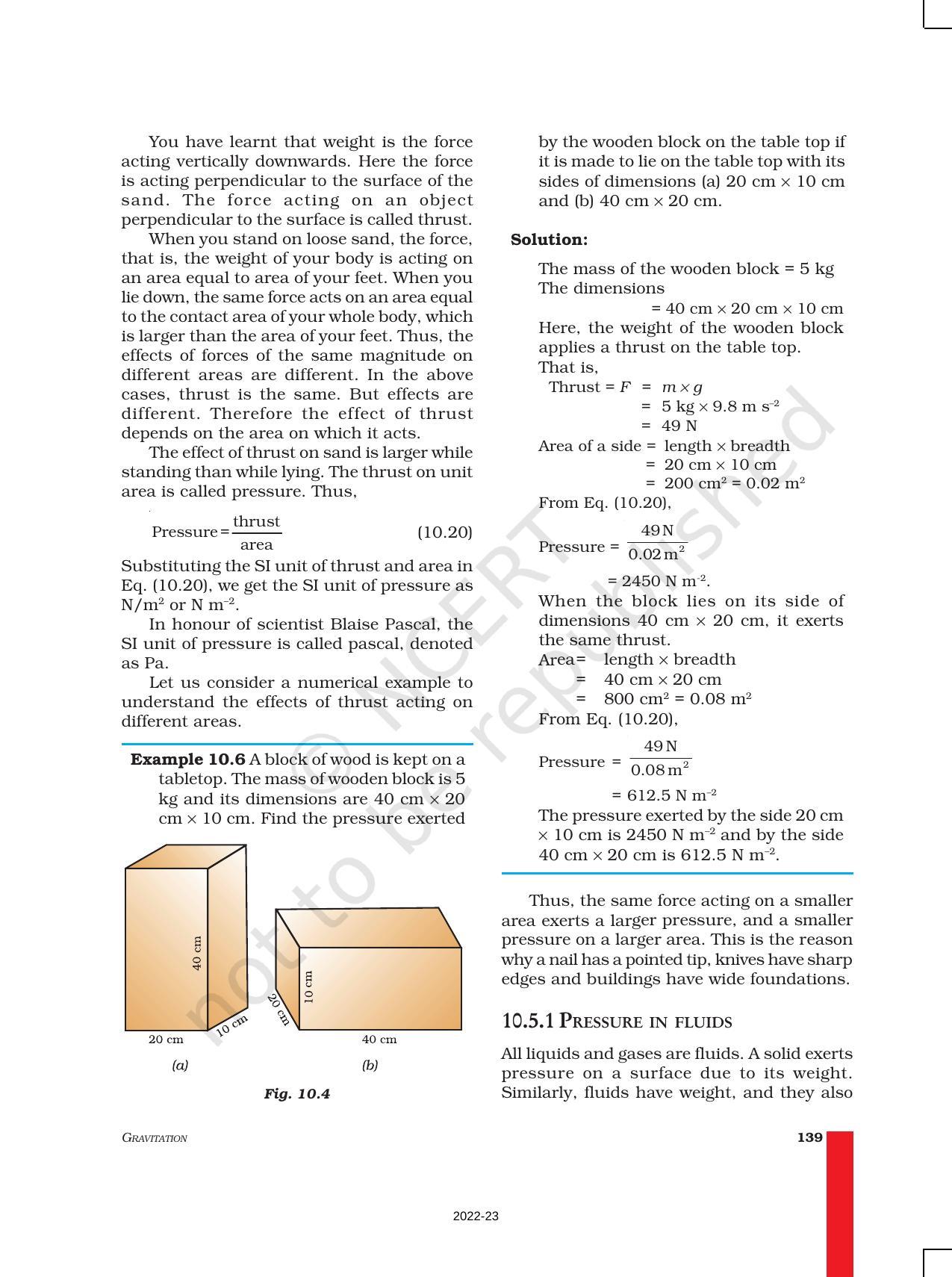 NCERT Book for Class 9 Science Chapter 10 Gravitation - Page 9