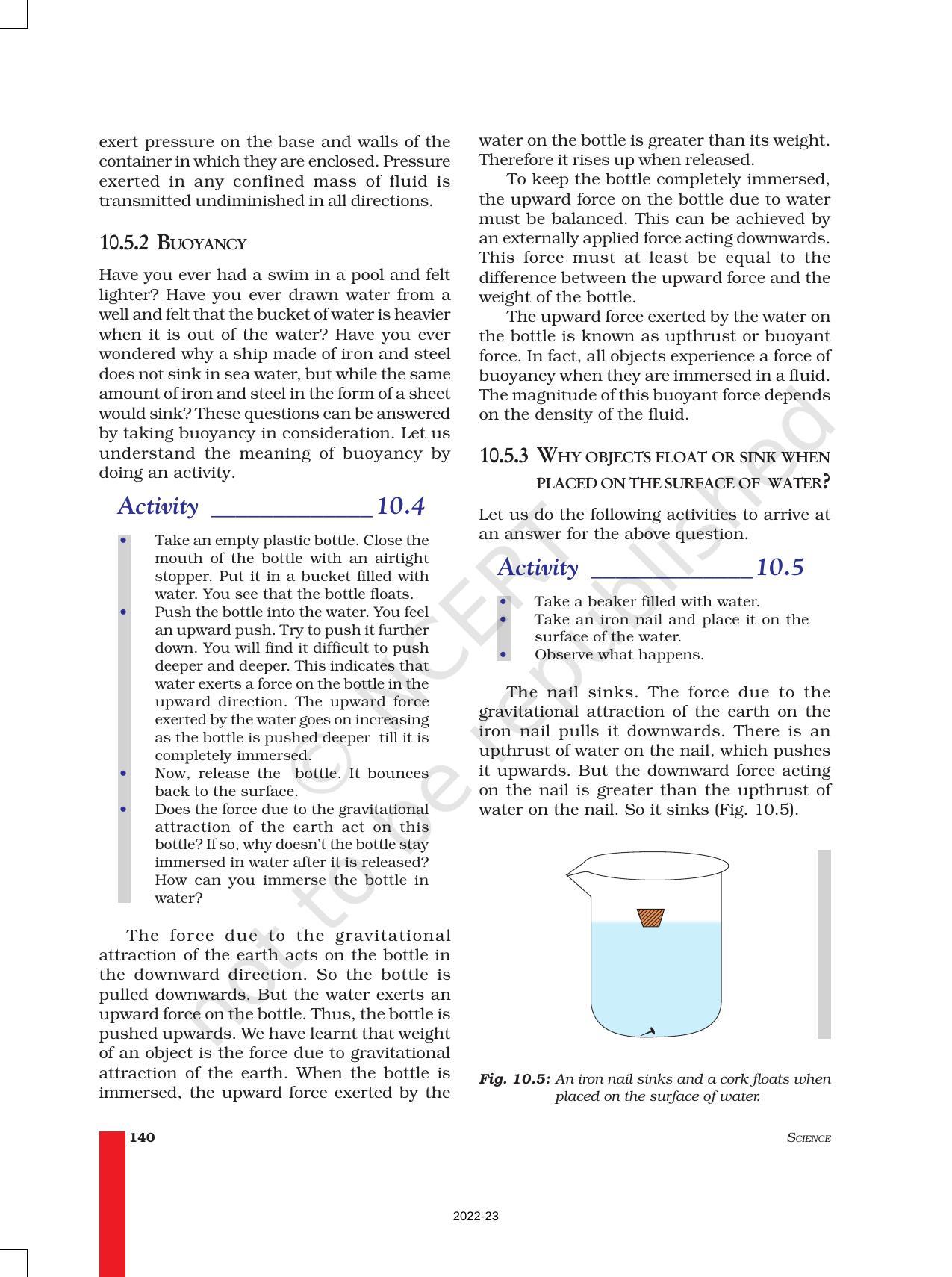 NCERT Book for Class 9 Science Chapter 10 Gravitation - Page 10