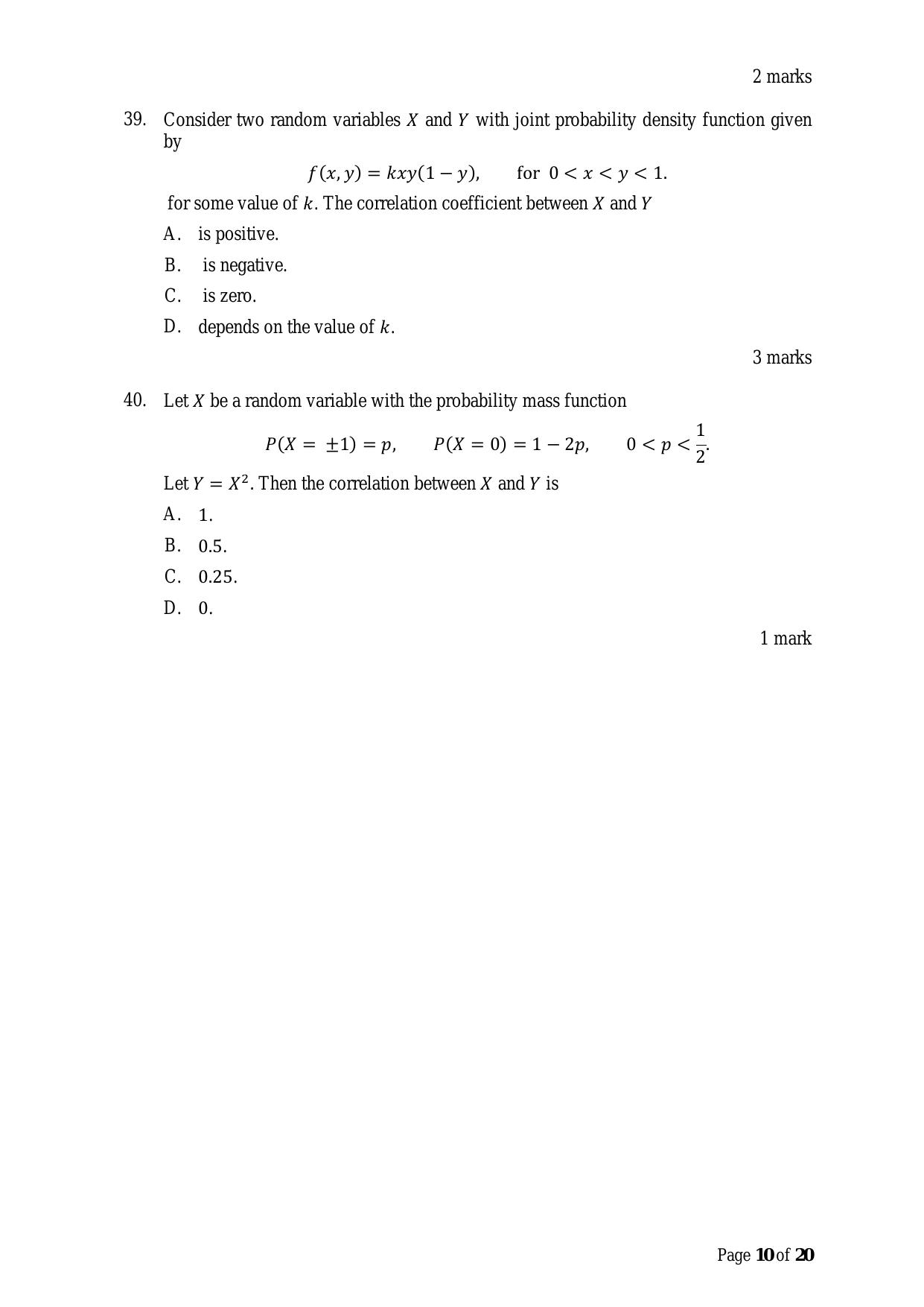 ACET June 2022 Question Papers - Page 10