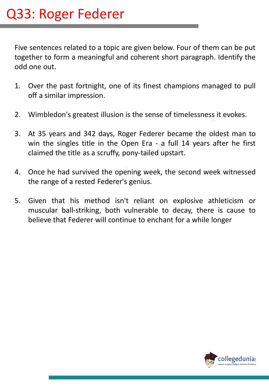 CAT 2017 CAT VARC Slot 2 Question Paper - Page 20