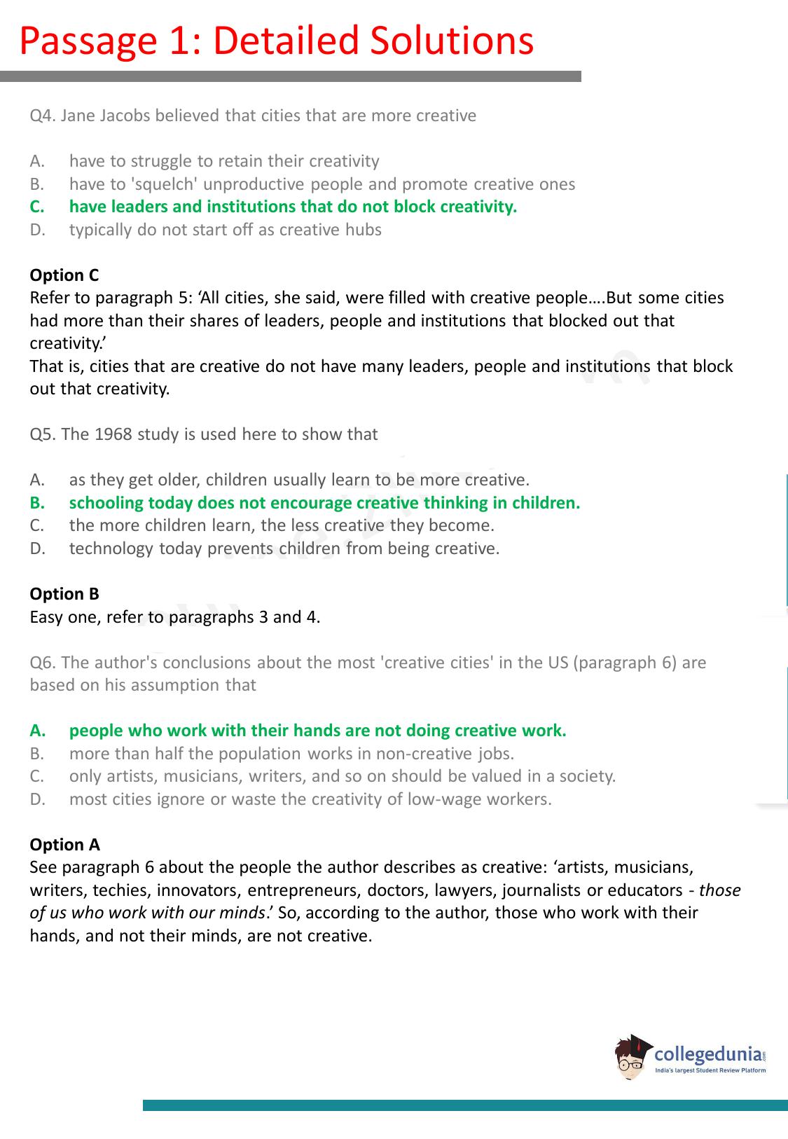 CAT 2017 CAT VARC Slot 2 Question Paper - Page 24