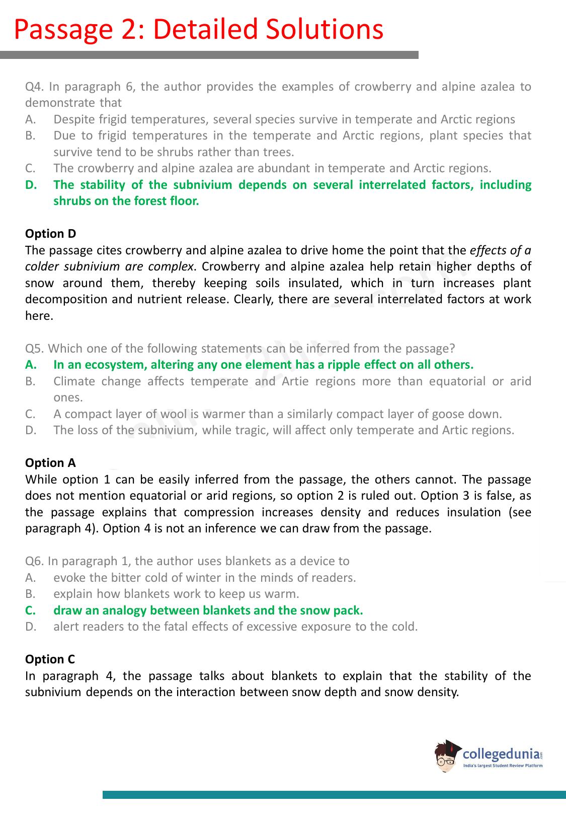 CAT 2017 CAT VARC Slot 2 Question Paper - Page 27
