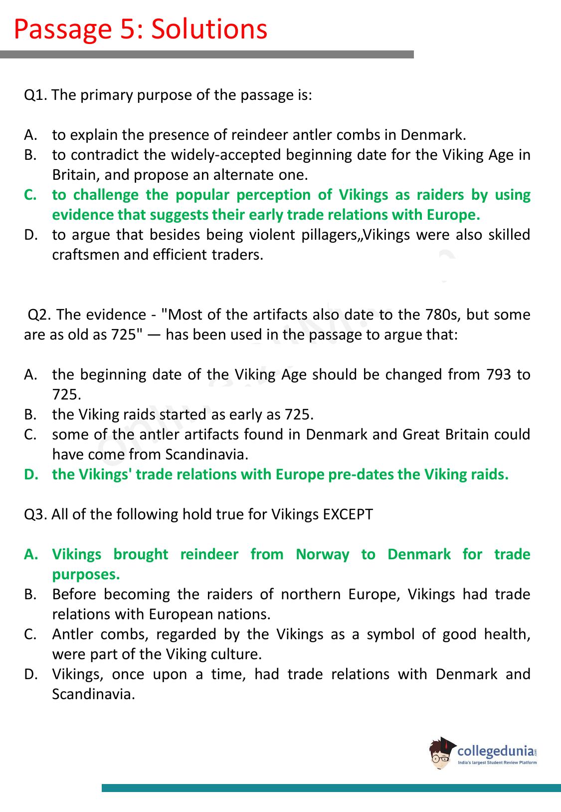 CAT 2017 CAT VARC Slot 2 Question Paper - Page 33
