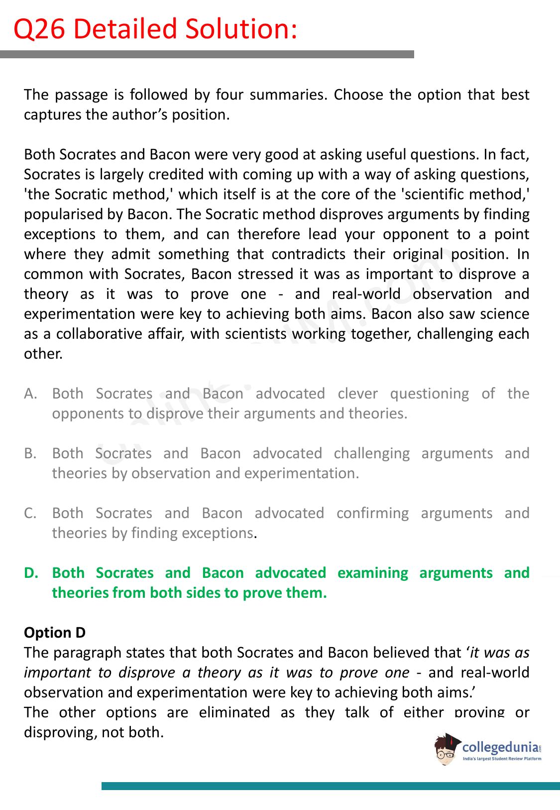 CAT 2017 CAT VARC Slot 2 Question Paper - Page 38
