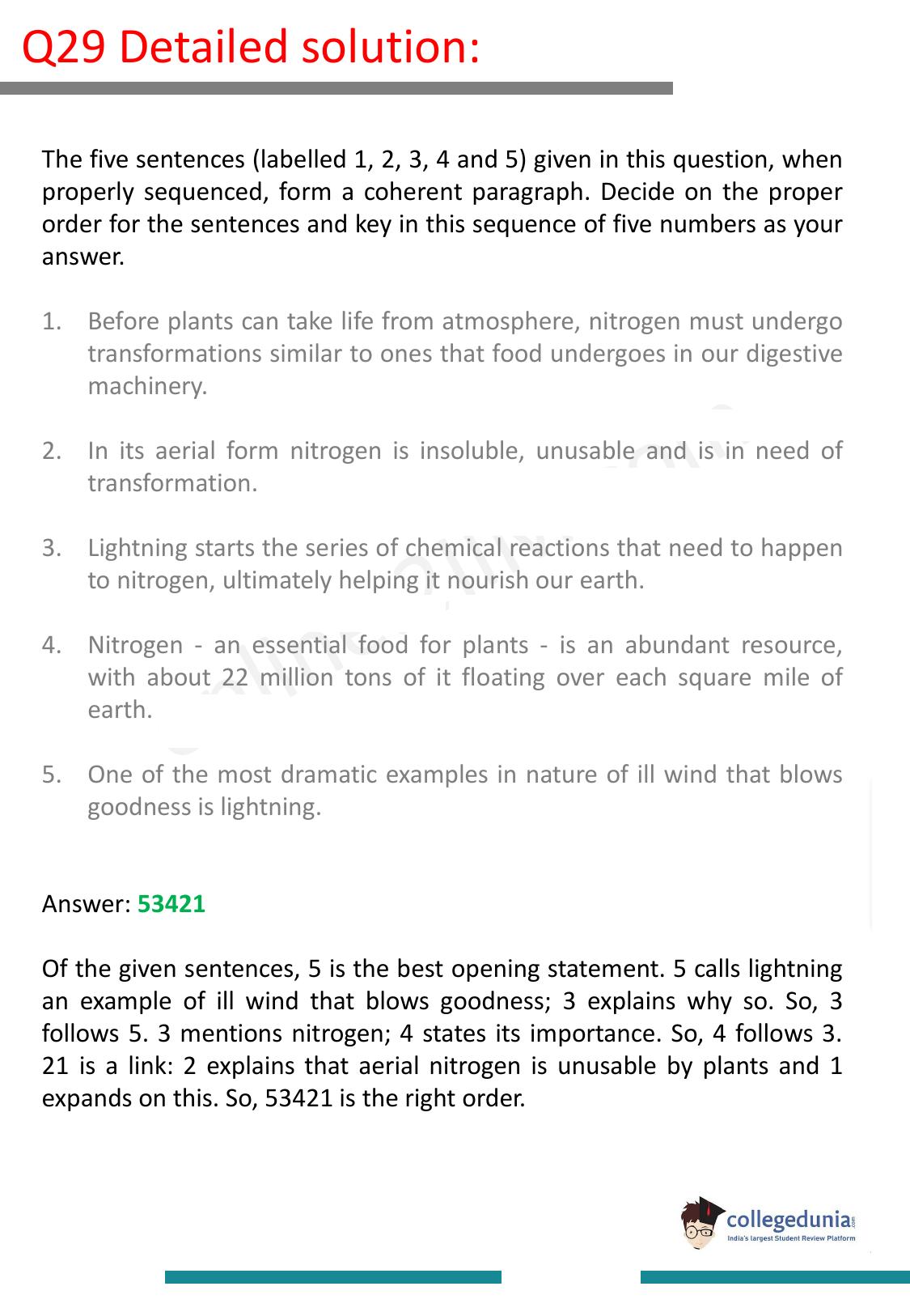 CAT 2017 CAT VARC Slot 2 Question Paper - Page 44