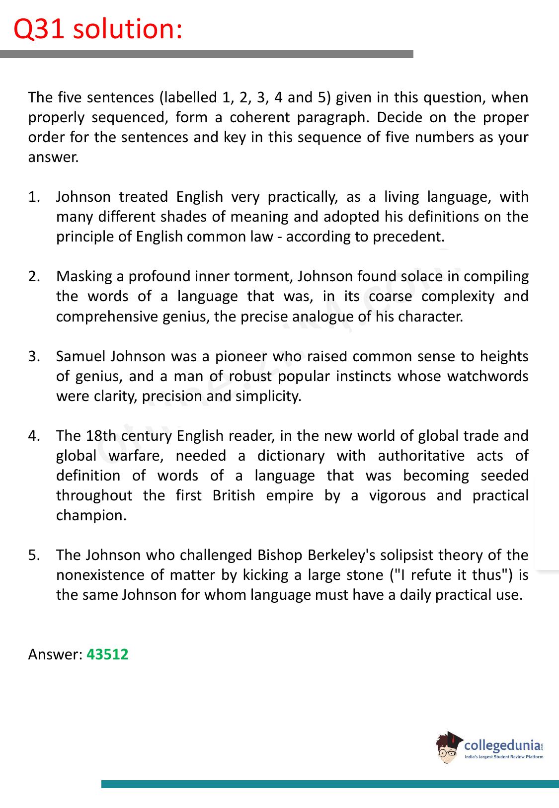 CAT 2017 CAT VARC Slot 2 Question Paper - Page 47