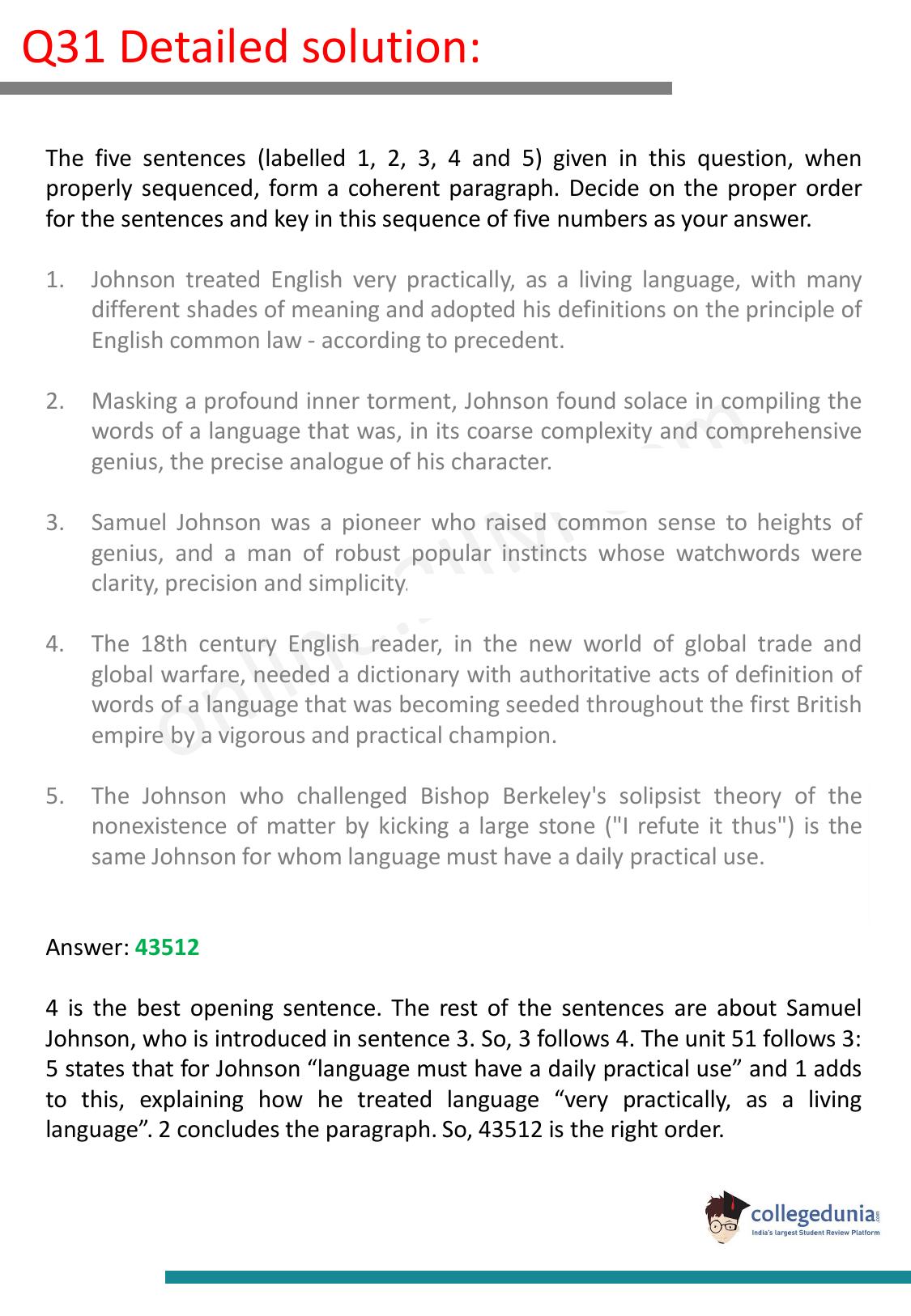 CAT 2017 CAT VARC Slot 2 Question Paper - Page 48