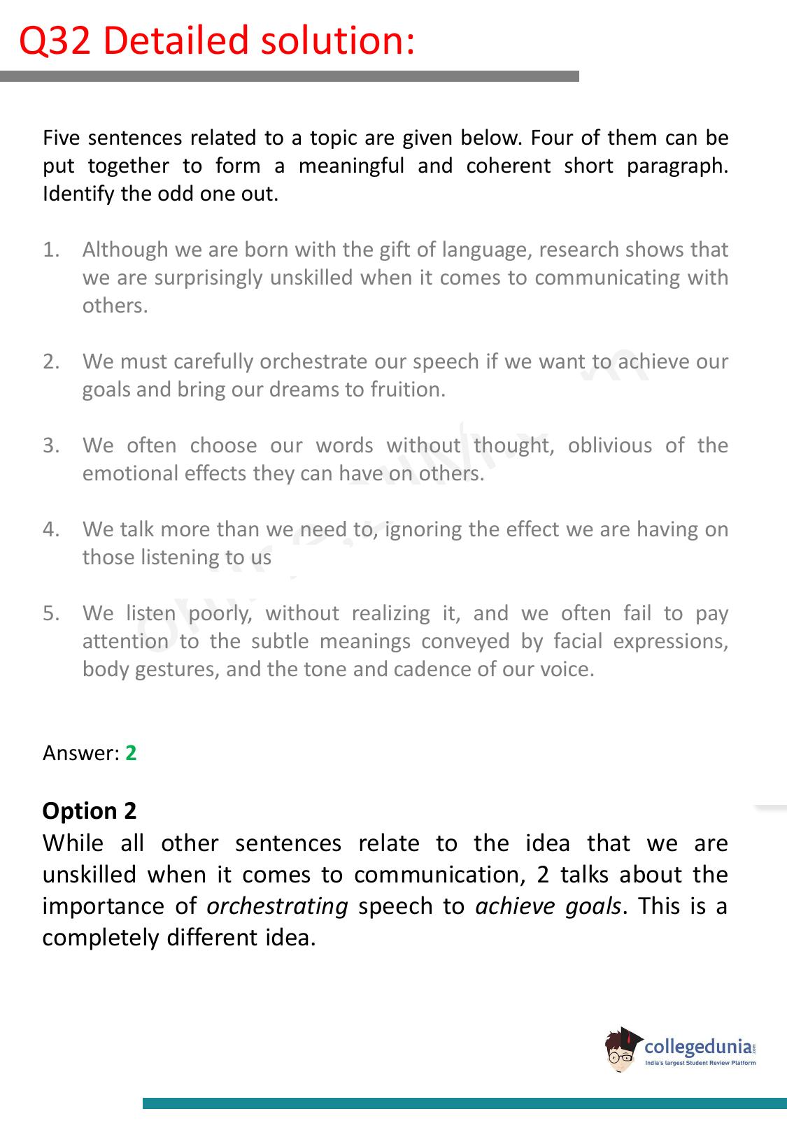 CAT 2017 CAT VARC Slot 2 Question Paper - Page 50