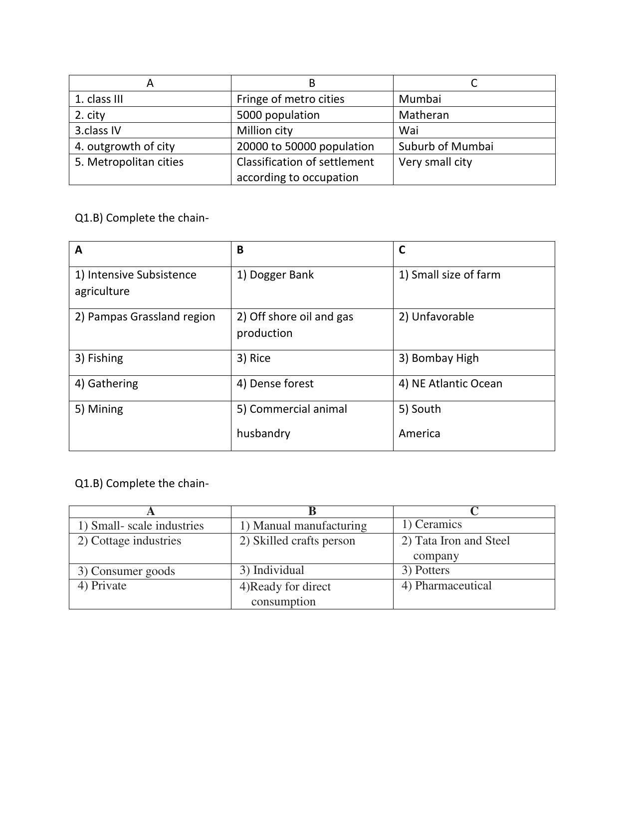 Maharashtra Board Class 12 Geography Sample Papers - Page 6