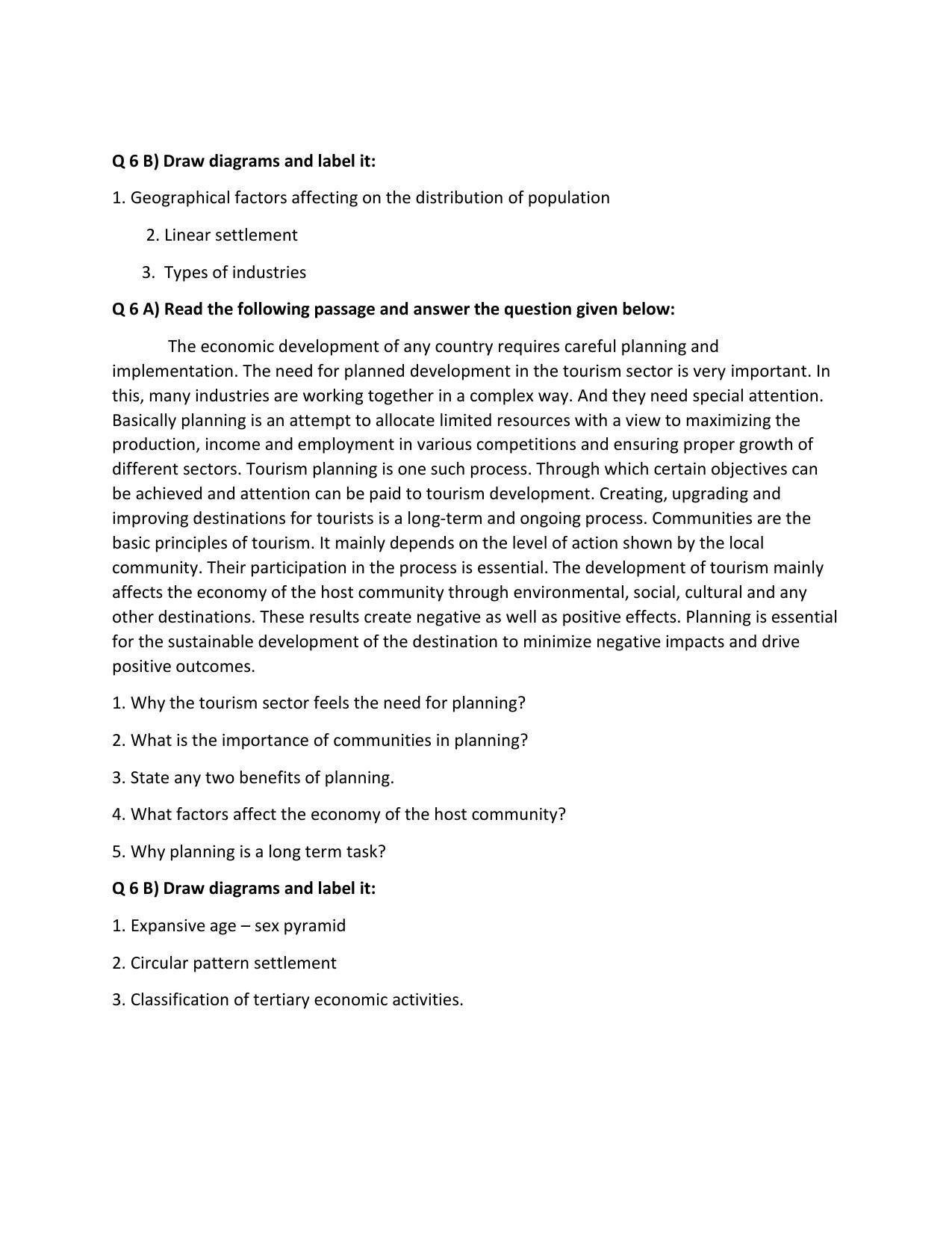Maharashtra Board Class 12 Geography Sample Papers - Page 35