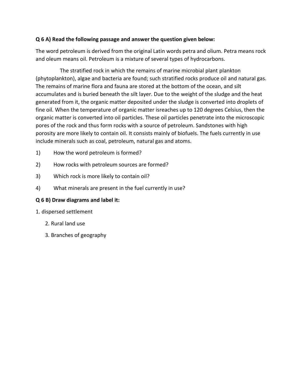Maharashtra Board Class 12 Geography Sample Papers - Page 40