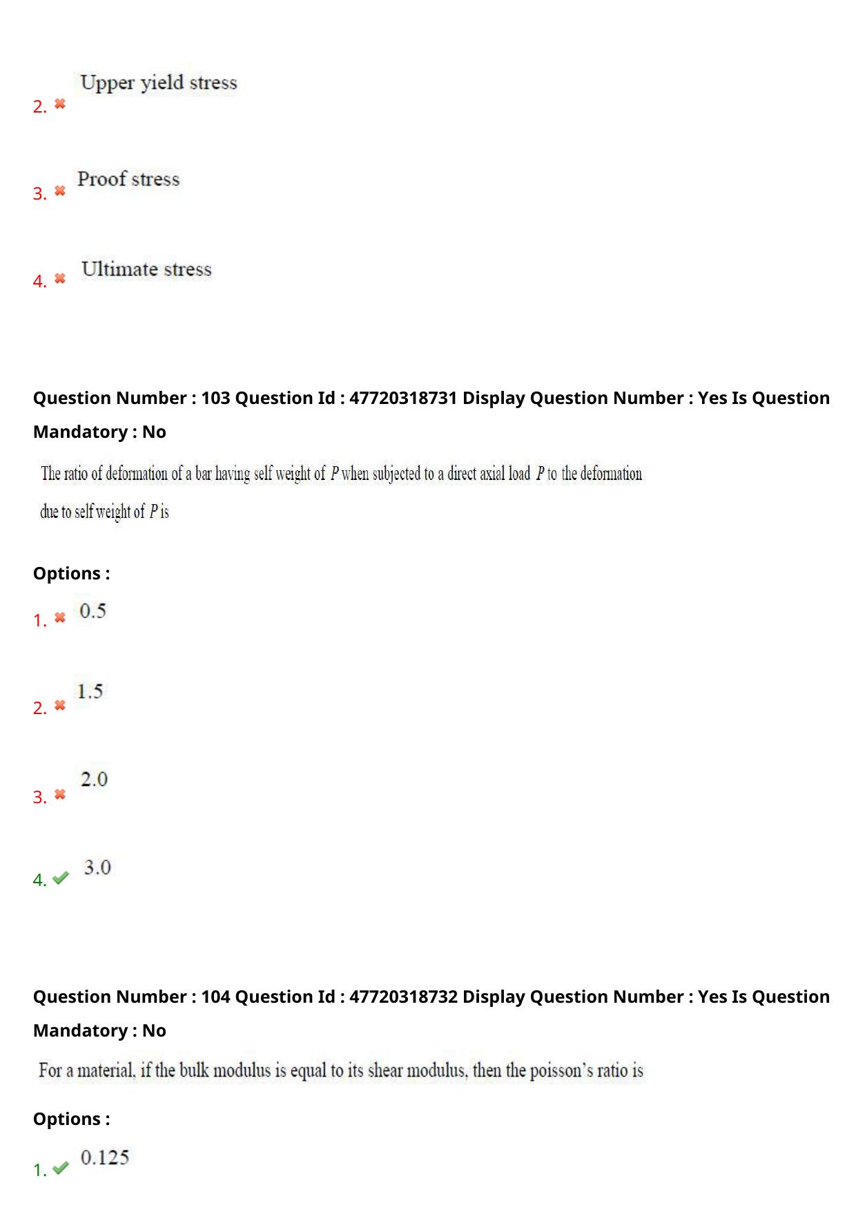 AP ECET 2021 - Civil Engineering Question Paper With Preliminary Keys Shift1 - Page 56