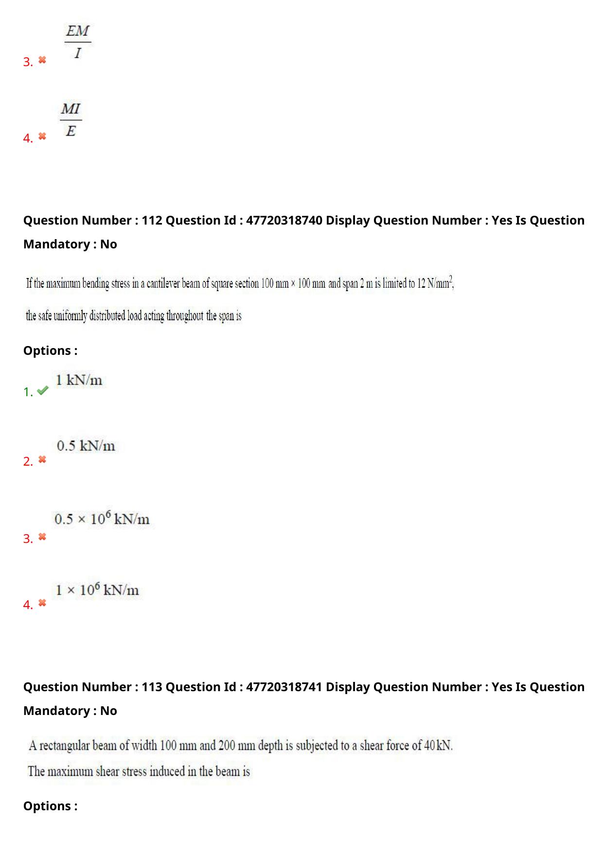AP ECET 2021 - Civil Engineering Question Paper With Preliminary Keys Shift1 - Page 61
