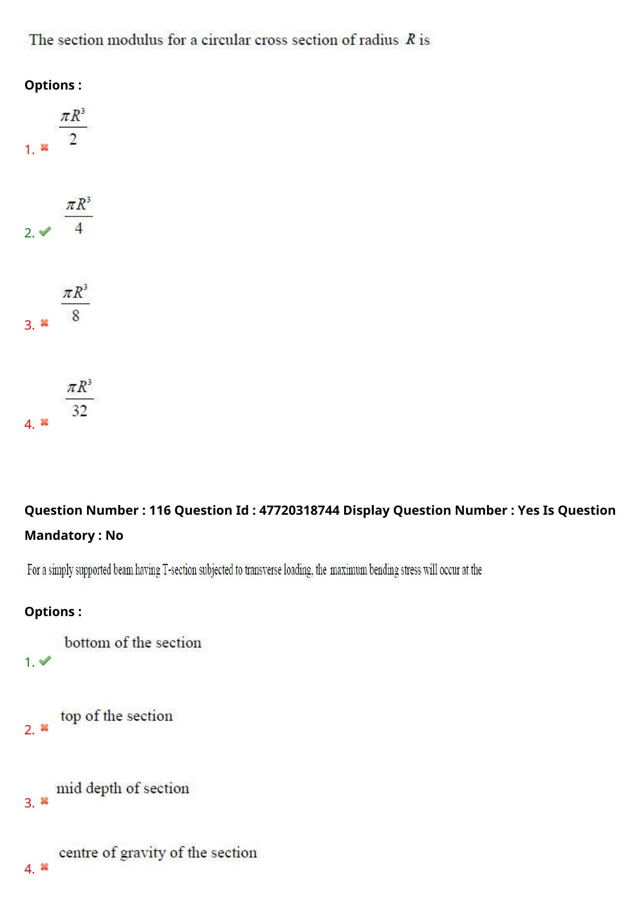 AP ECET 2021 - Civil Engineering Question Paper With Preliminary Keys Shift1 - Page 63