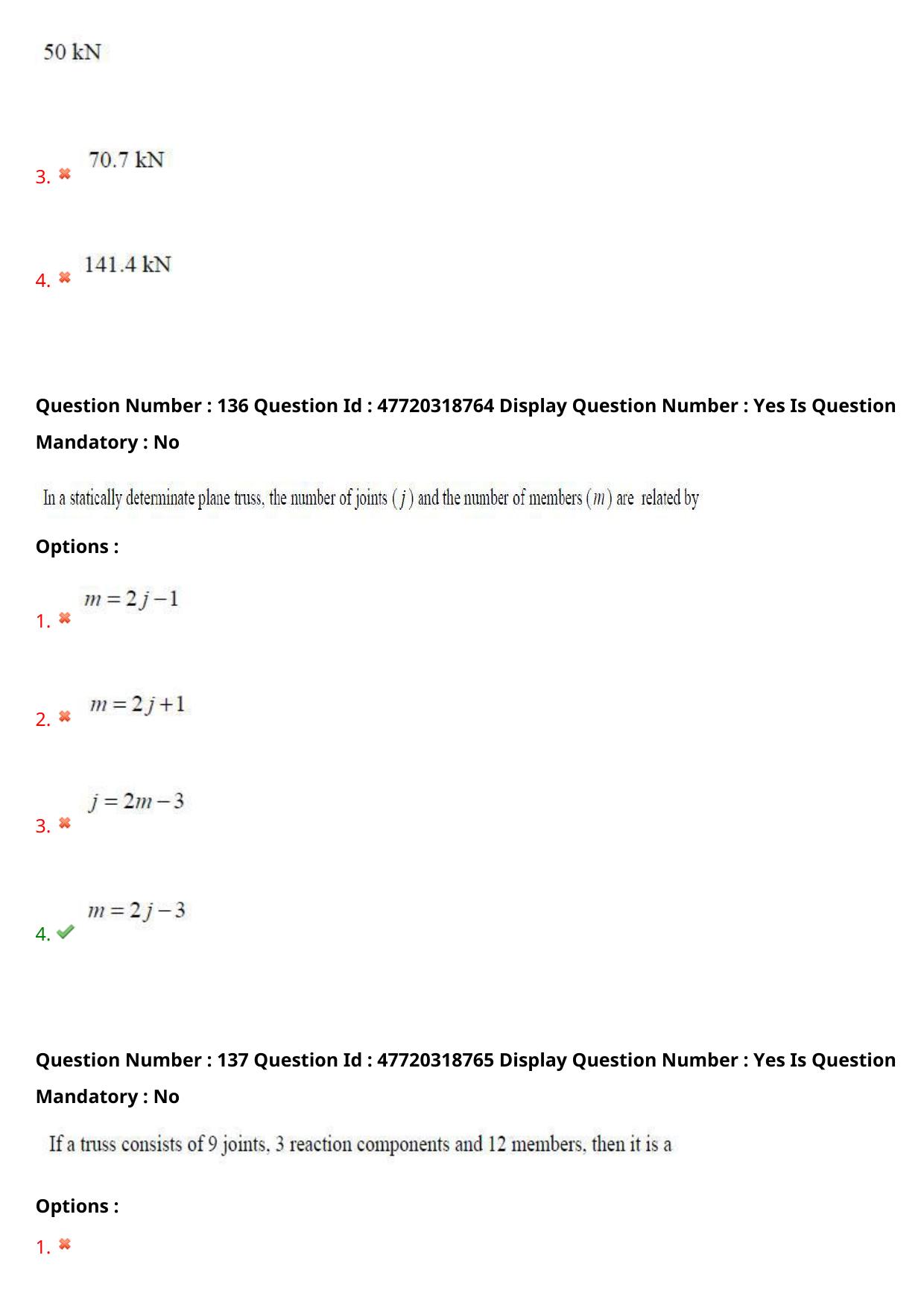 AP ECET 2021 - Civil Engineering Question Paper With Preliminary Keys Shift1 - Page 74