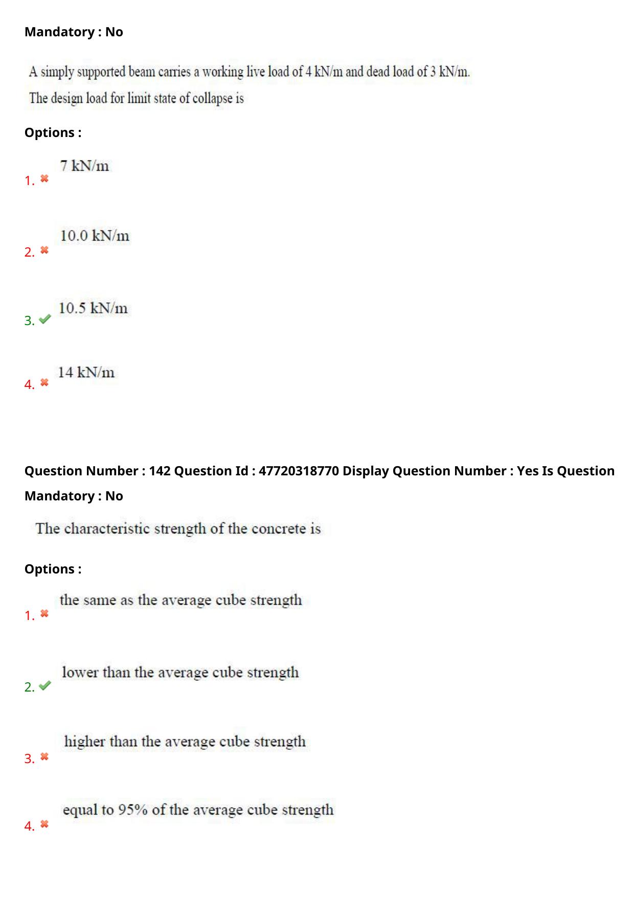 AP ECET 2021 - Civil Engineering Question Paper With Preliminary Keys Shift1 - Page 77