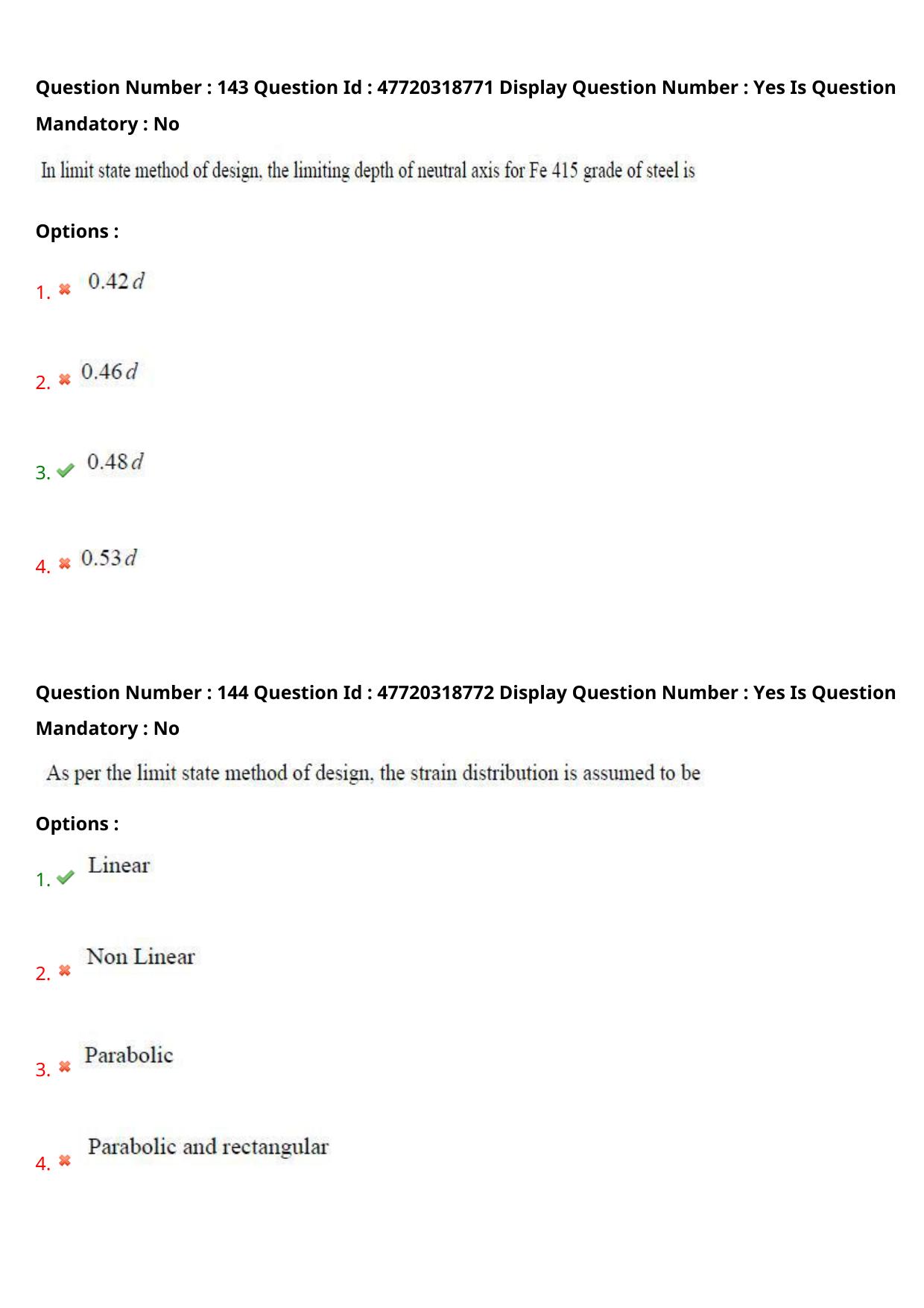 AP ECET 2021 - Civil Engineering Question Paper With Preliminary Keys Shift1 - Page 78