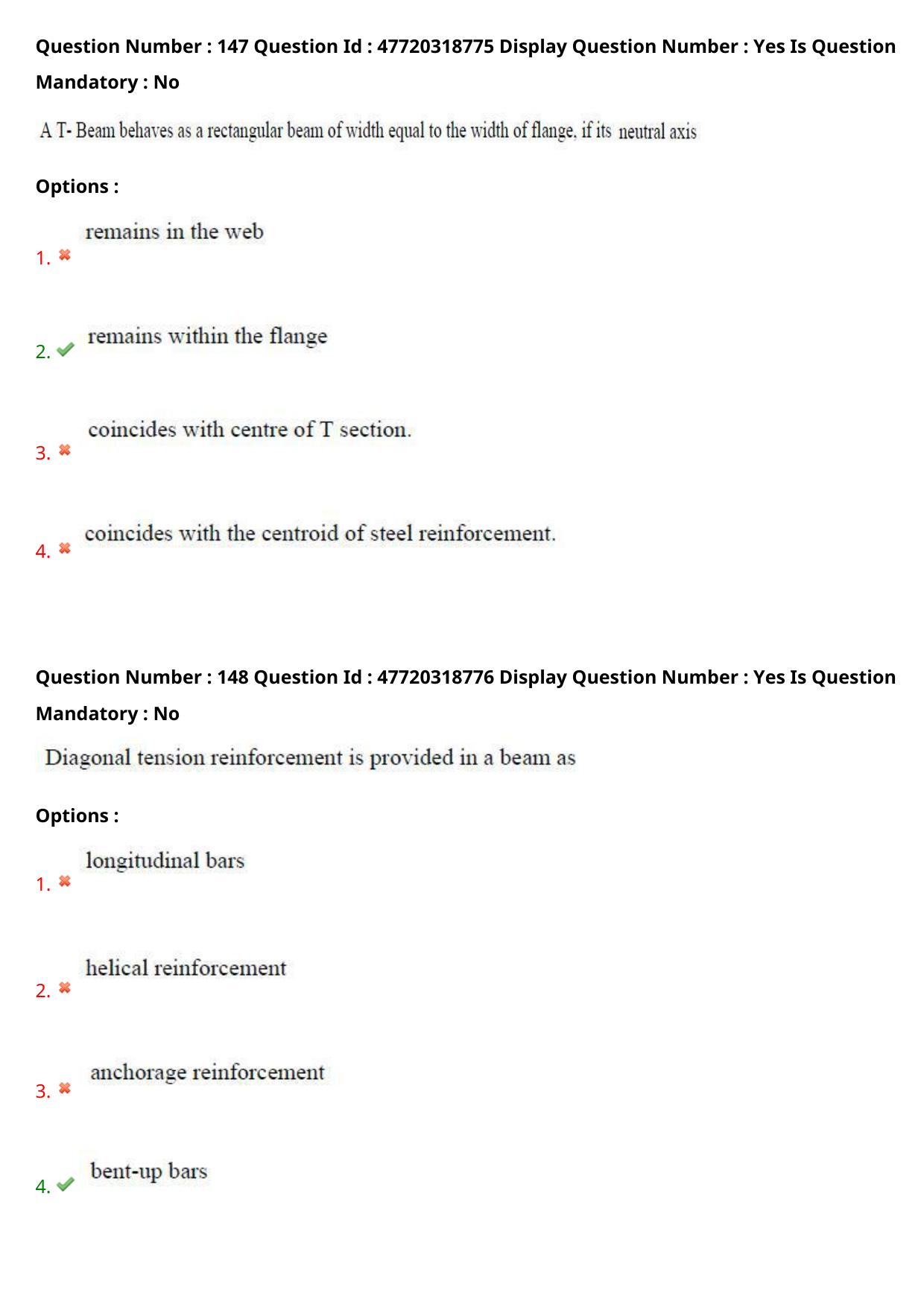 AP ECET 2021 - Civil Engineering Question Paper With Preliminary Keys Shift1 - Page 80