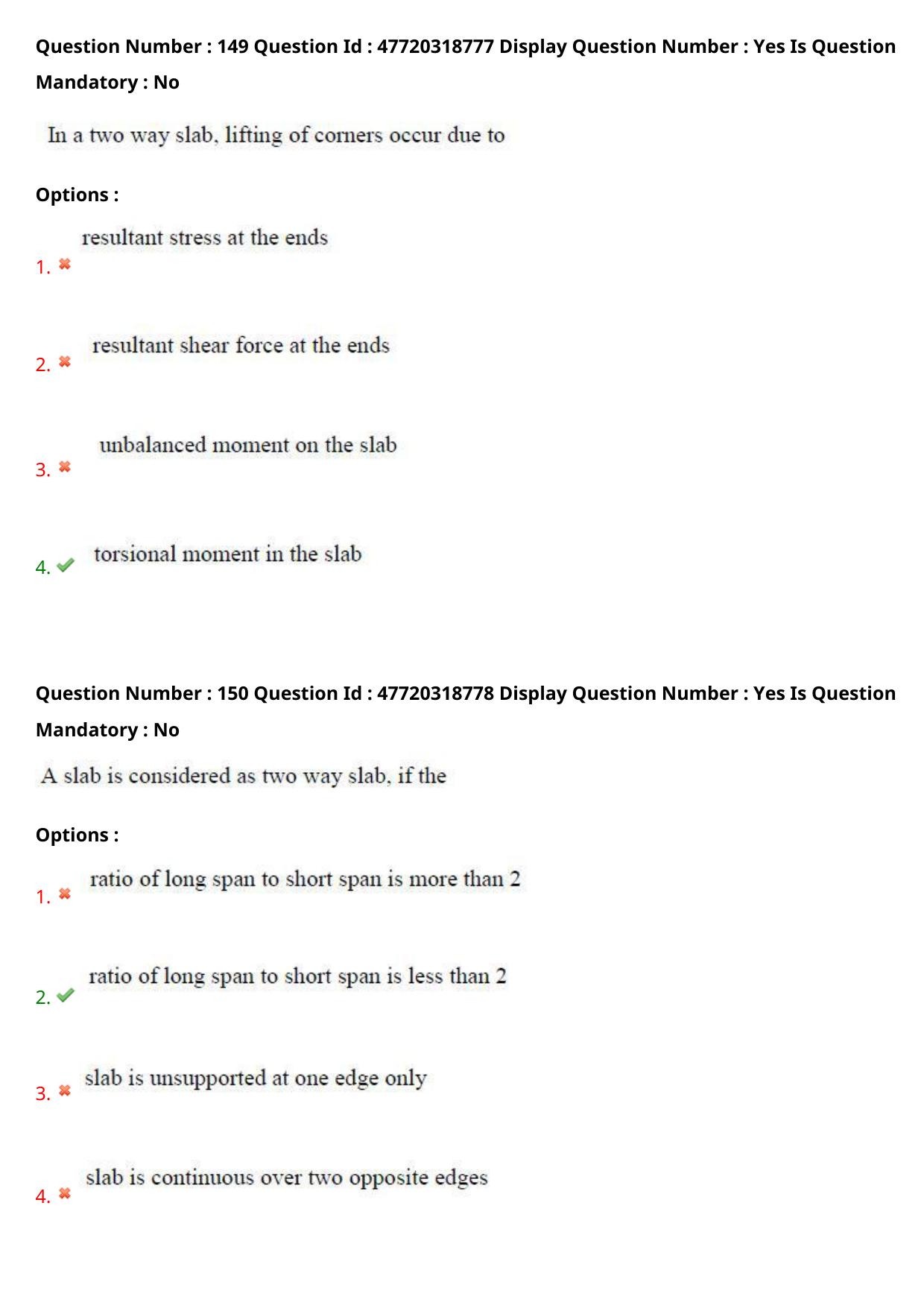 AP ECET 2021 - Civil Engineering Question Paper With Preliminary Keys Shift1 - Page 81