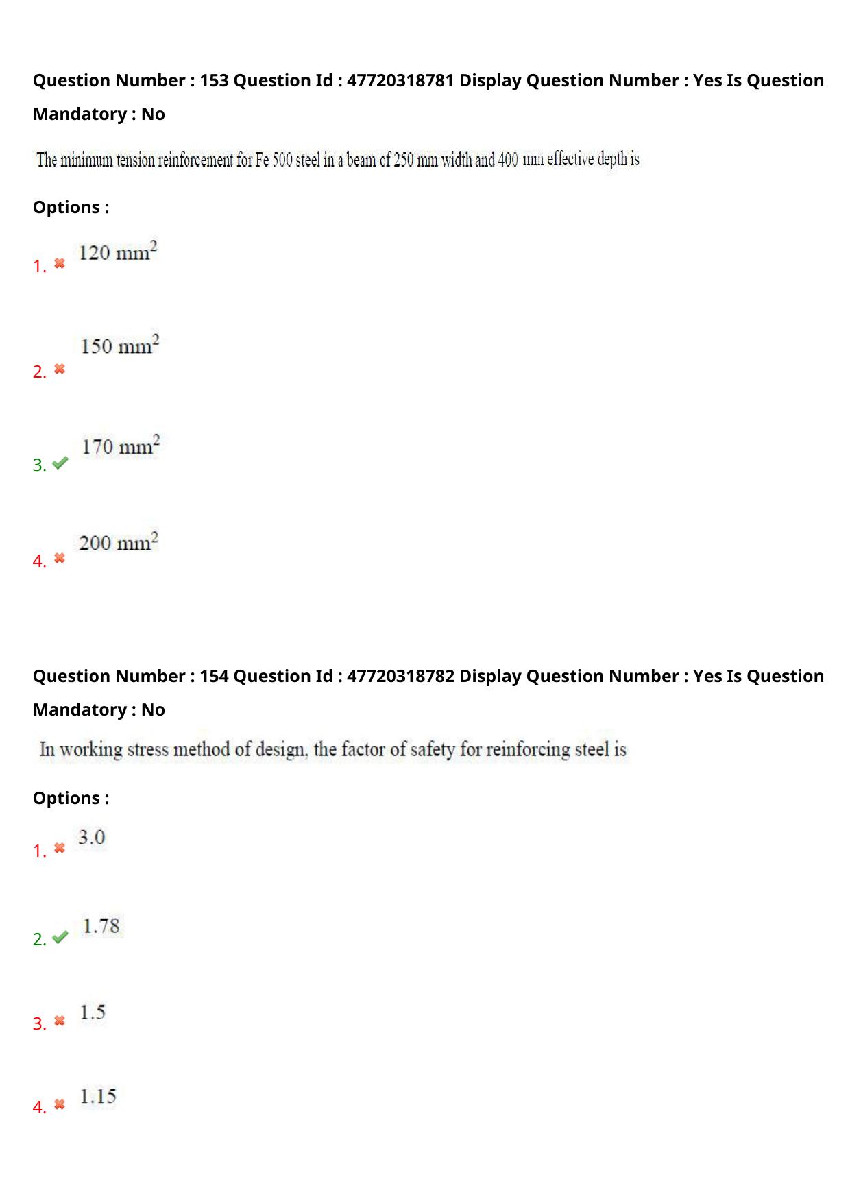 AP ECET 2021 - Civil Engineering Question Paper With Preliminary Keys Shift1 - Page 83