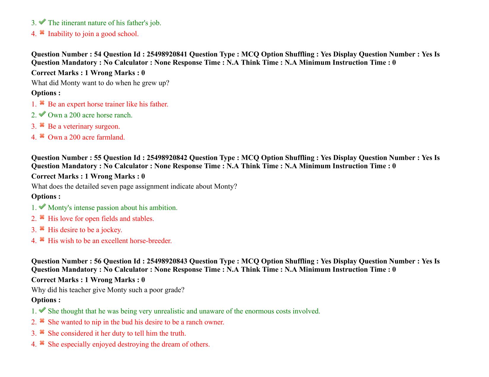 MP CPCT 05 March 2022 Question Paper Shift 2 - Page 40