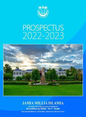 Jamia Millia Islamia University, Delhi -2022-23 (Prospectus)